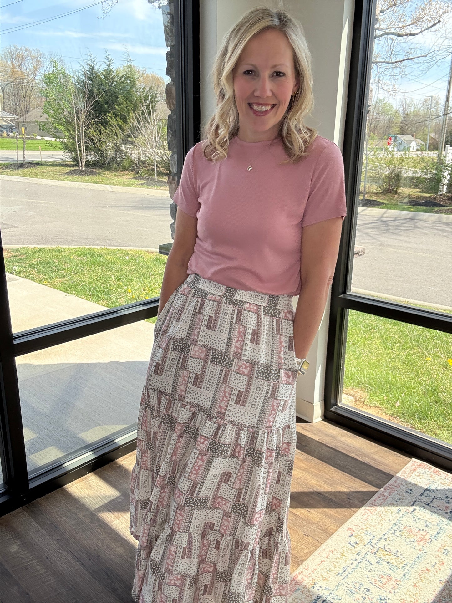 Boho Patchwork Skirt