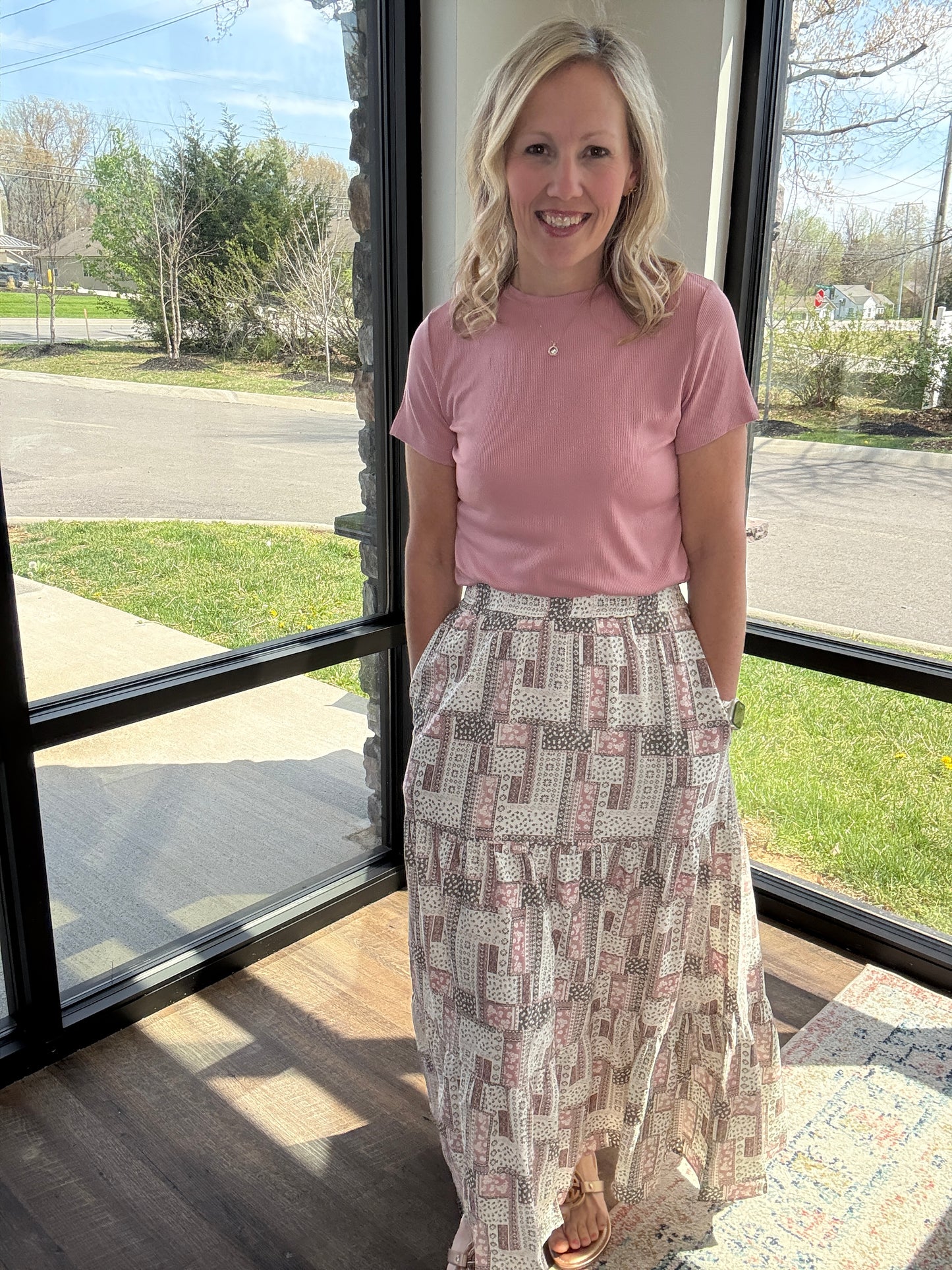 Boho Patchwork Skirt