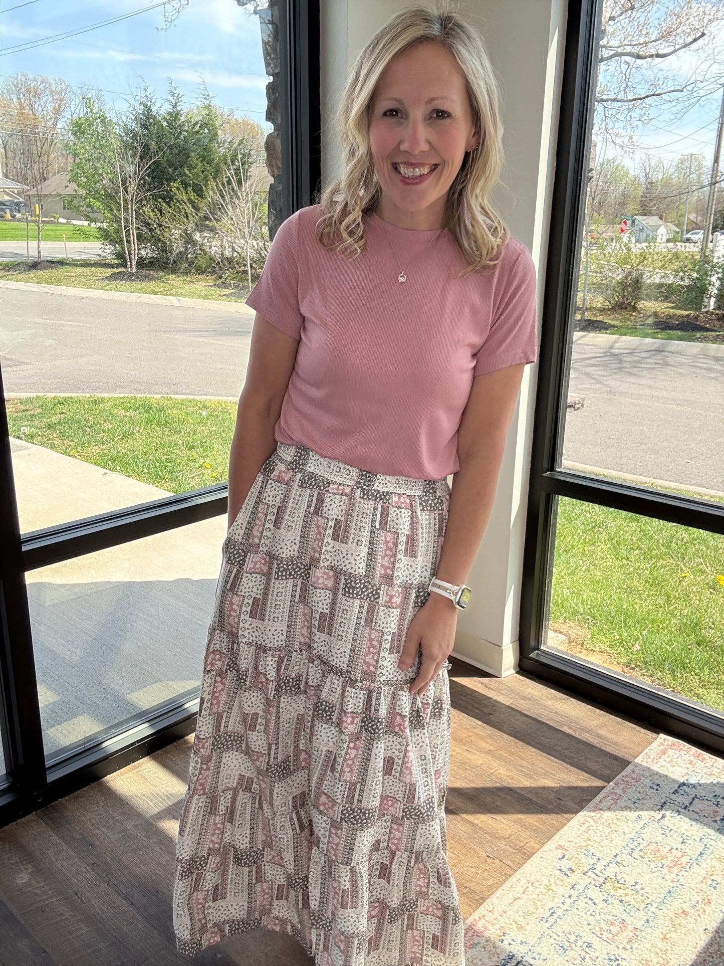 Boho Patchwork Skirt