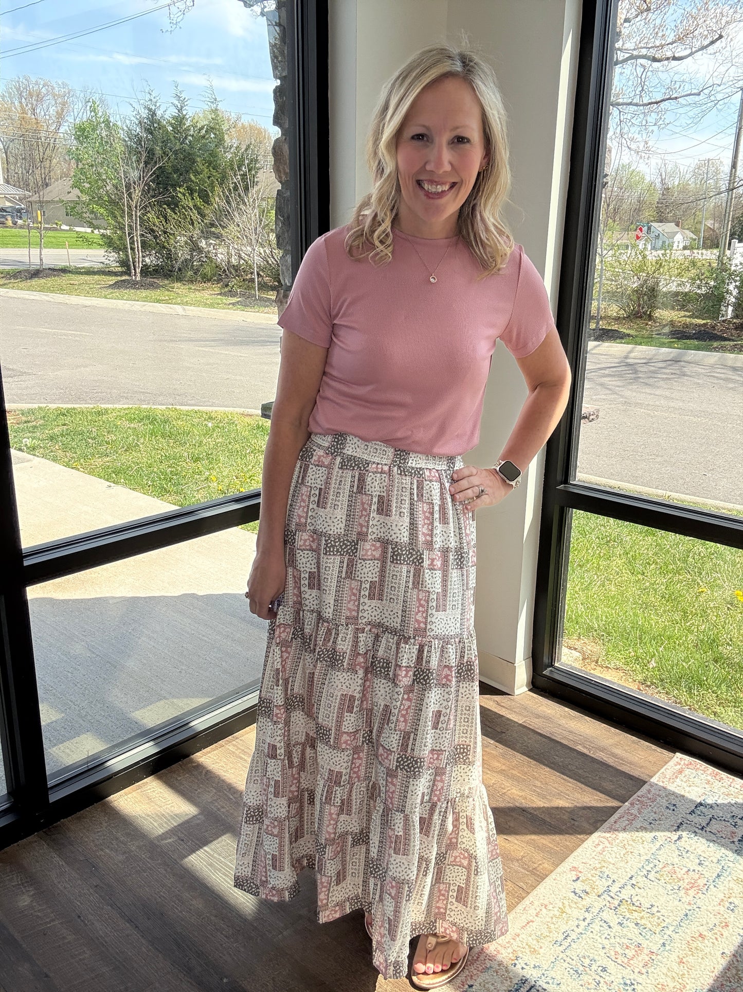 Boho Patchwork Skirt