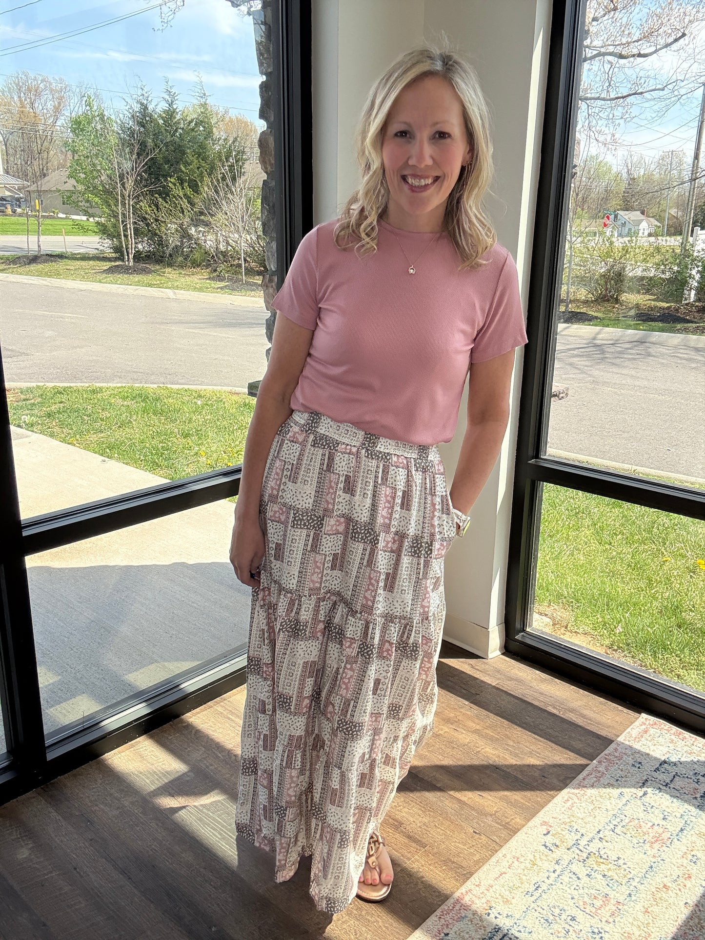 Boho Patchwork Skirt