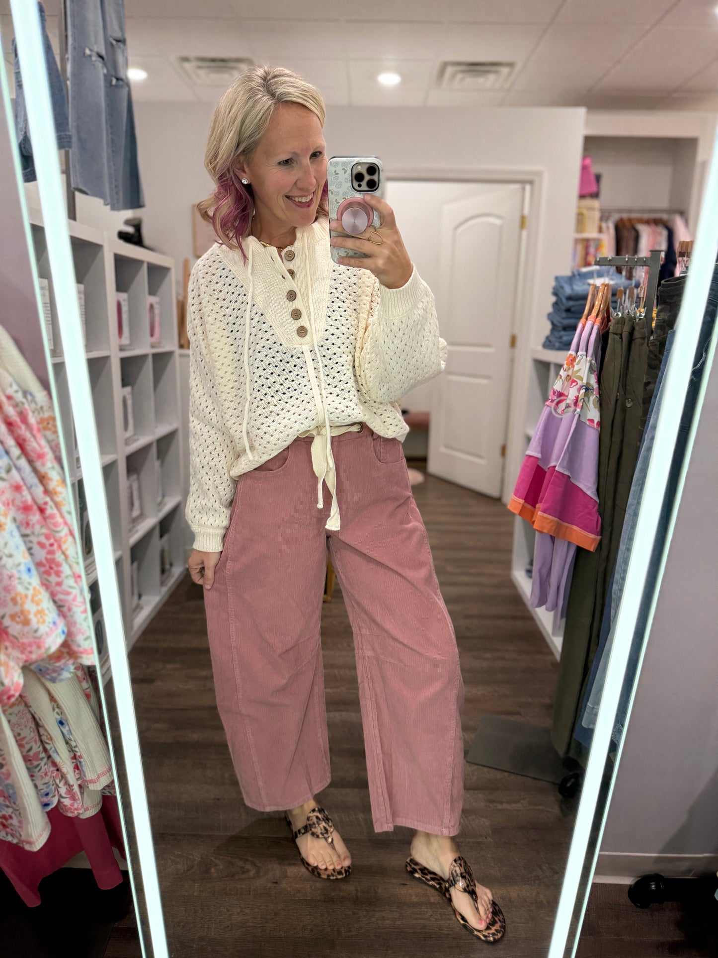 Mauve Moment Corduroys