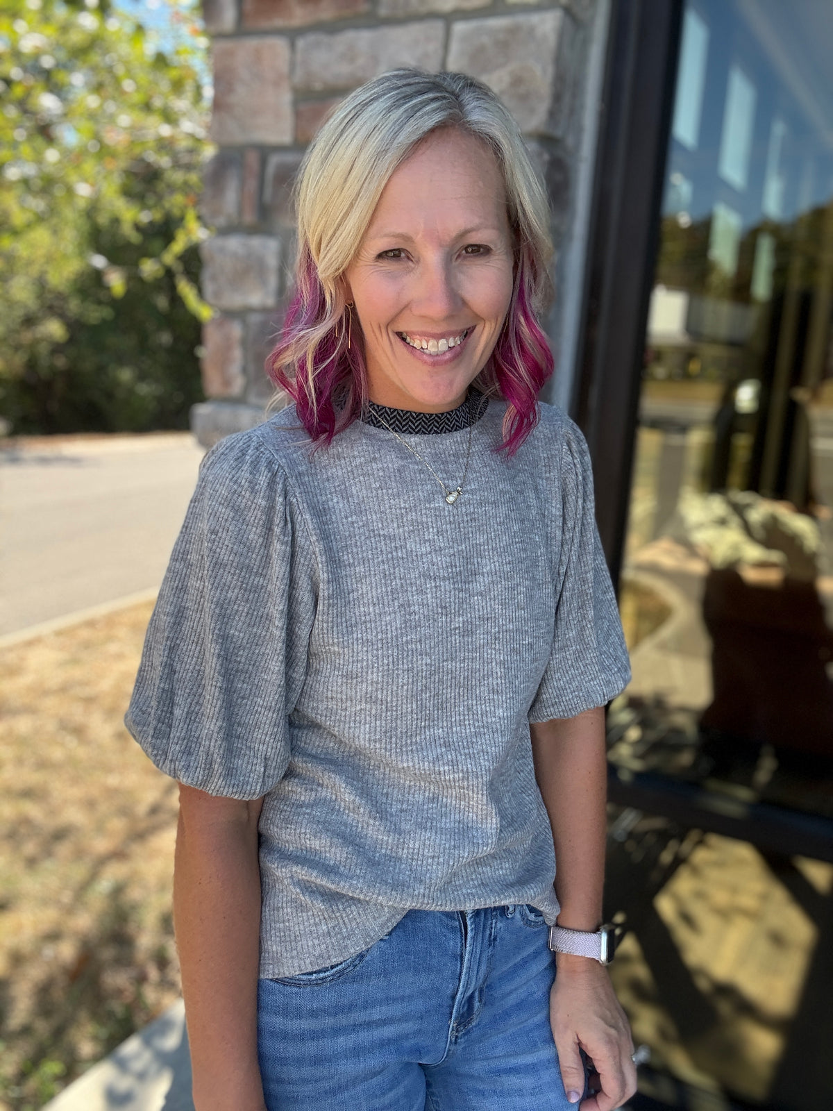 The Contrast Edit Top