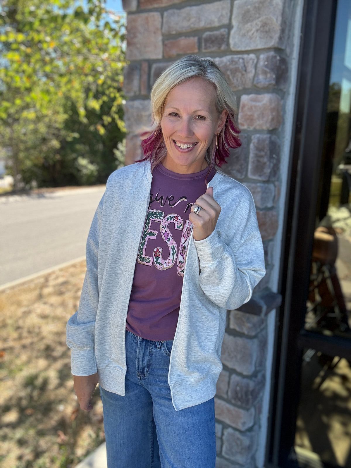 The Sweatshirt Cardigan