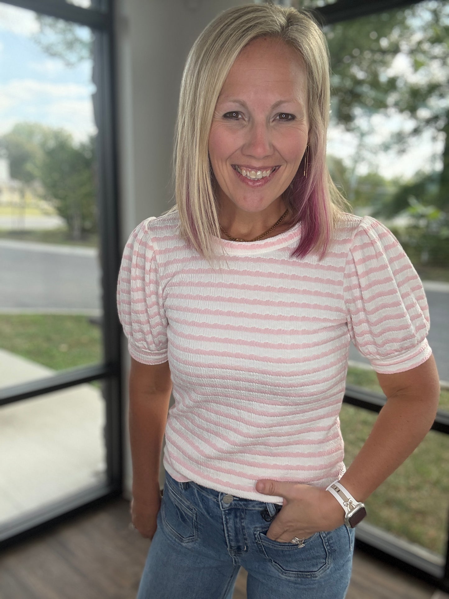 The Emery Textured Top
