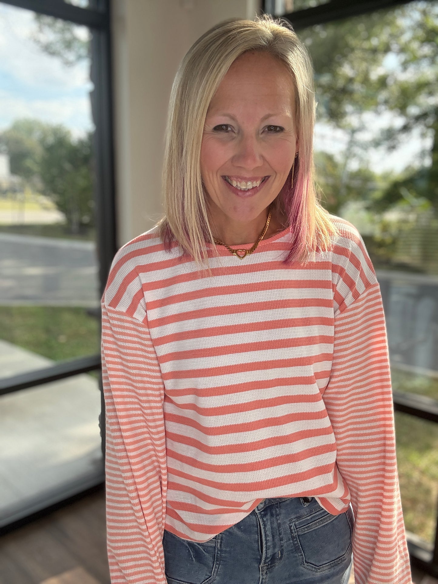 The Belle Striped Top