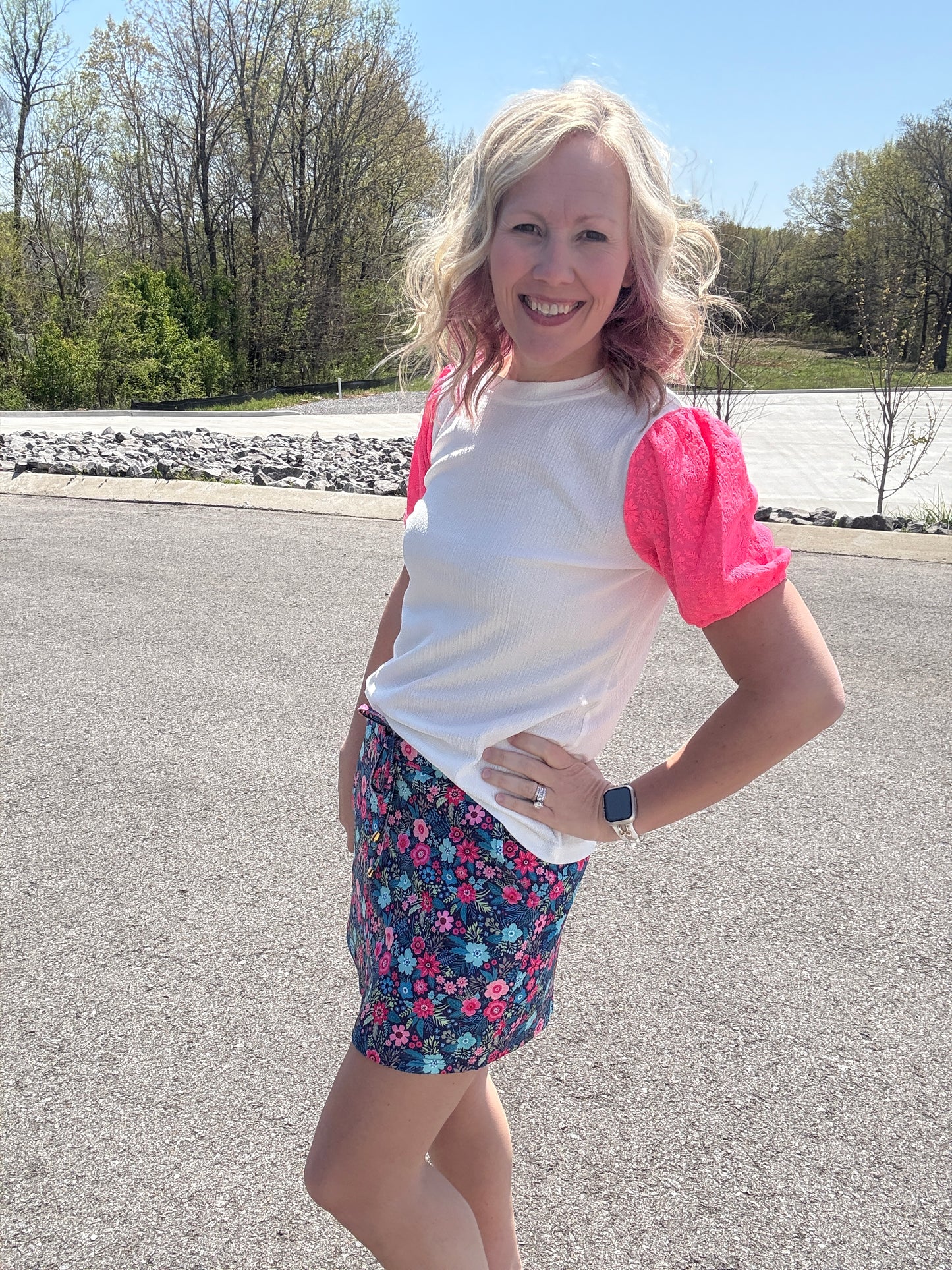 Courtland Textured Top