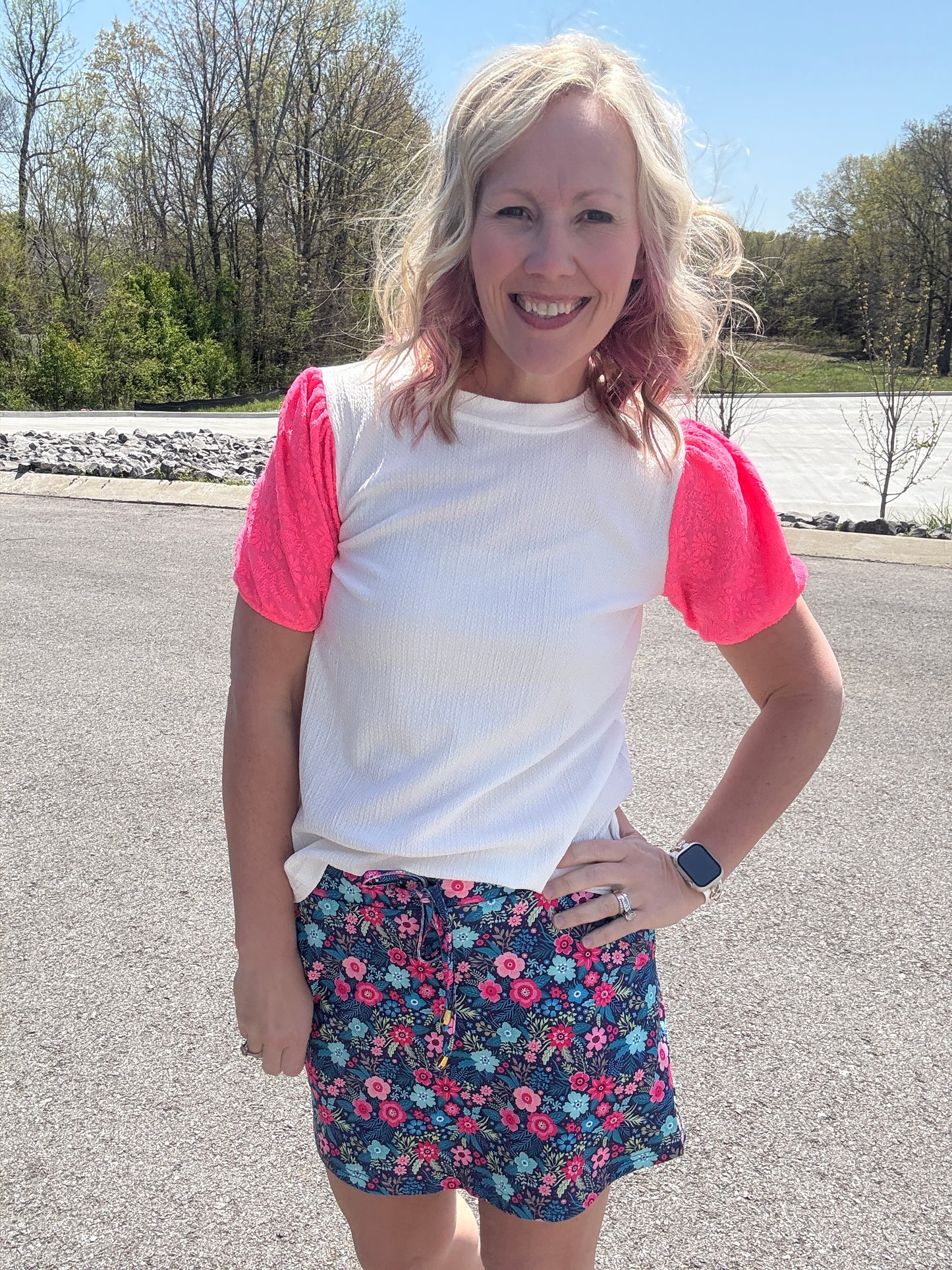 Courtland Textured Top