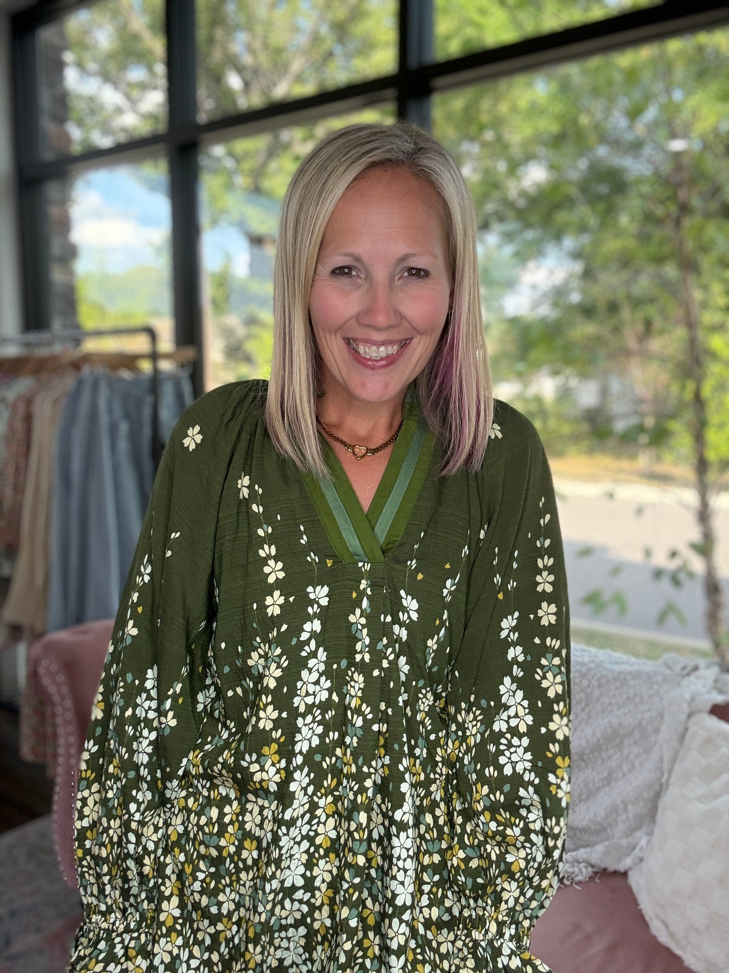 Meadow Muse Top- Olive