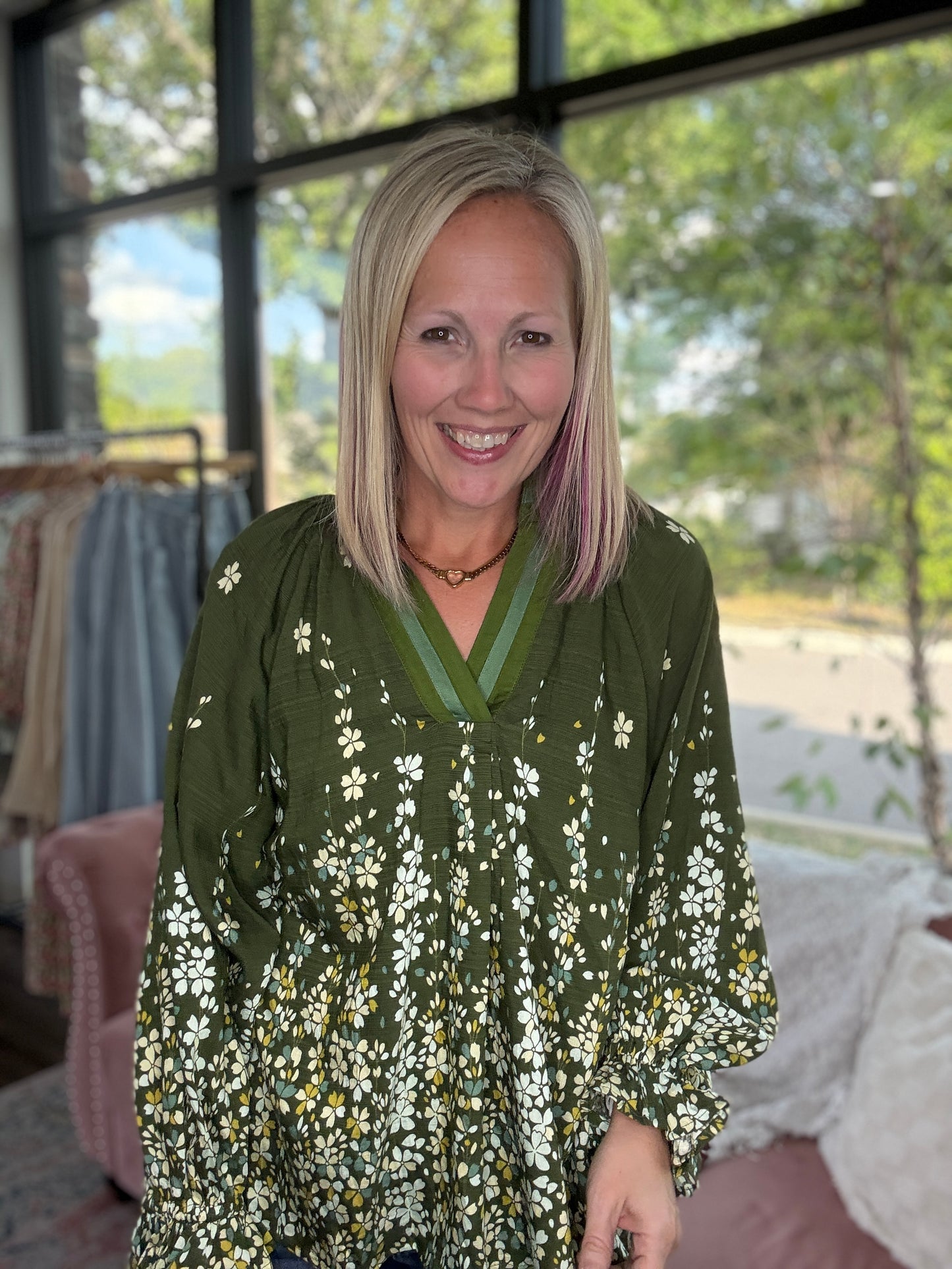Meadow Muse Top- Olive
