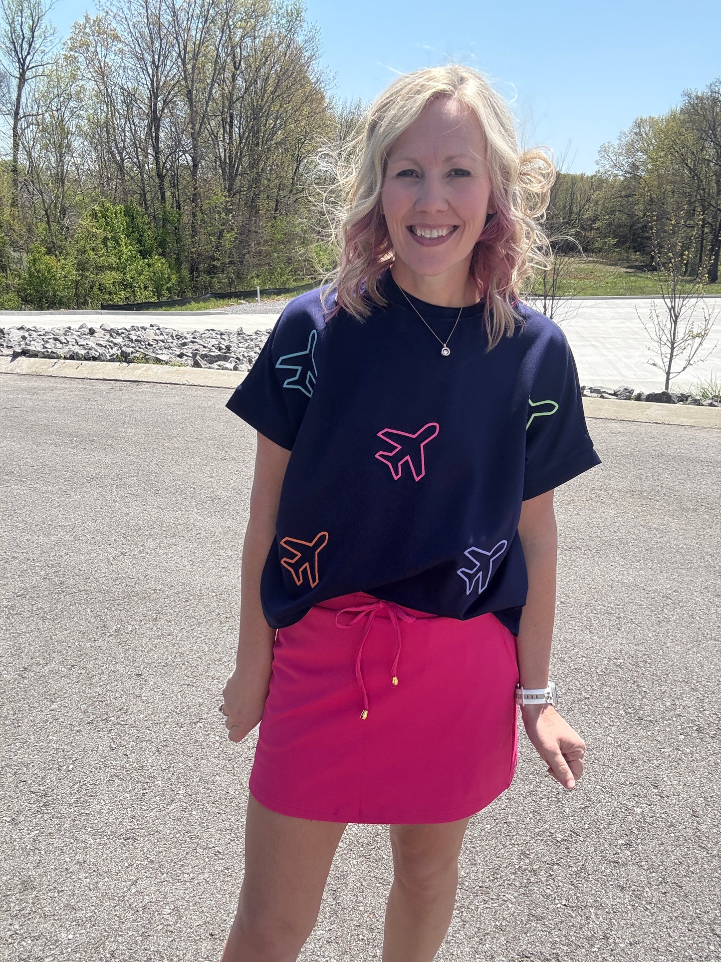Pink Skort