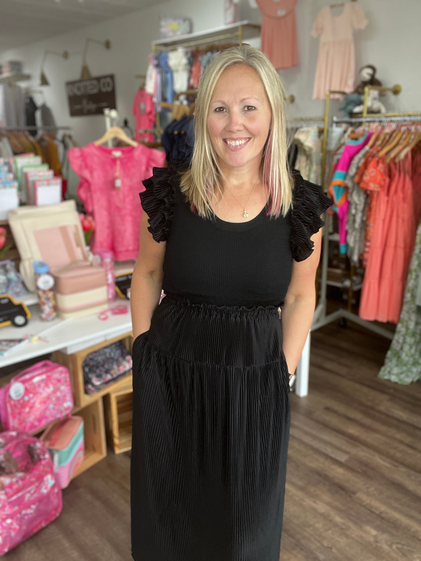 Carleigh Dress- Black