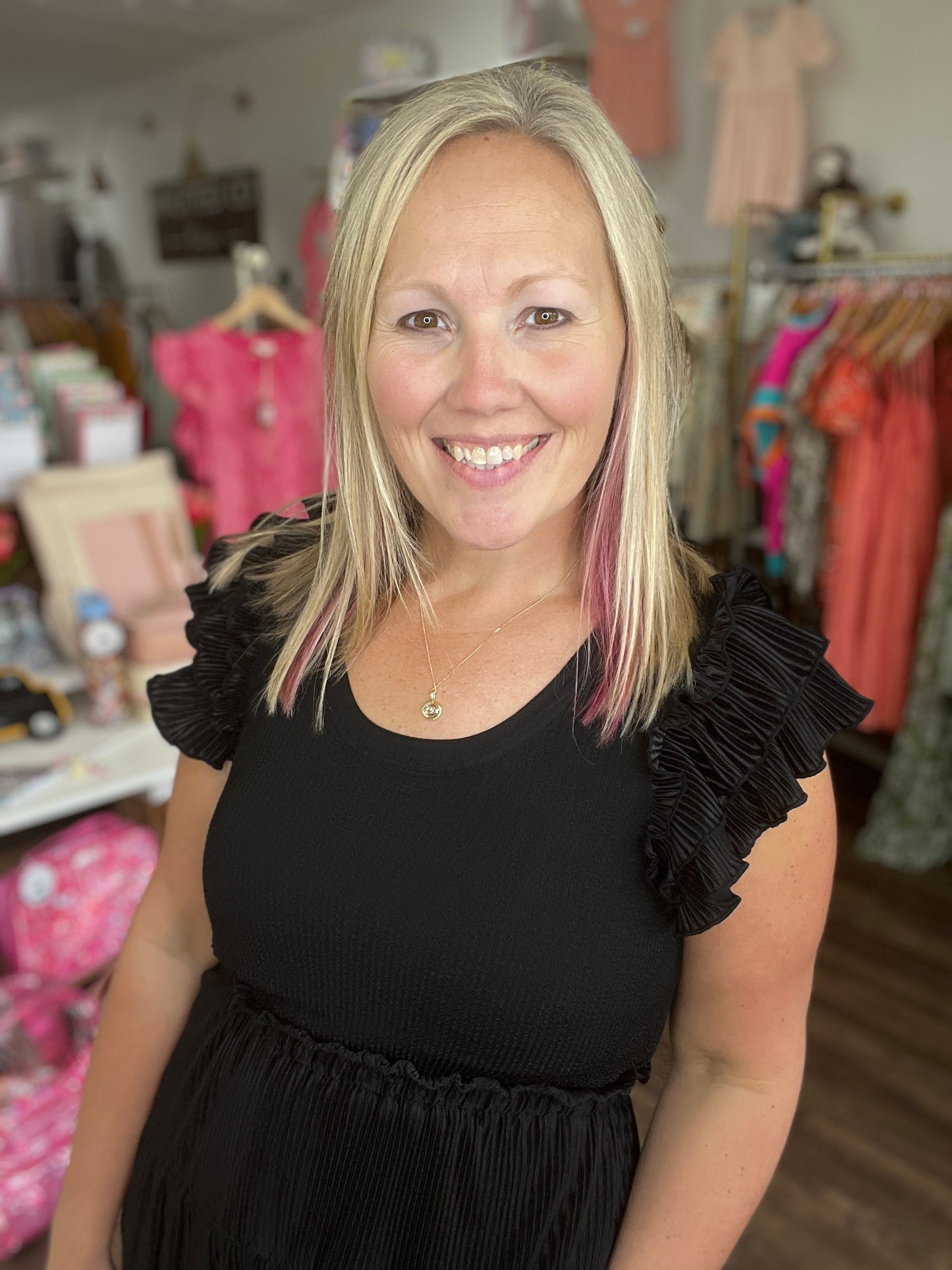 Carleigh Dress- Black