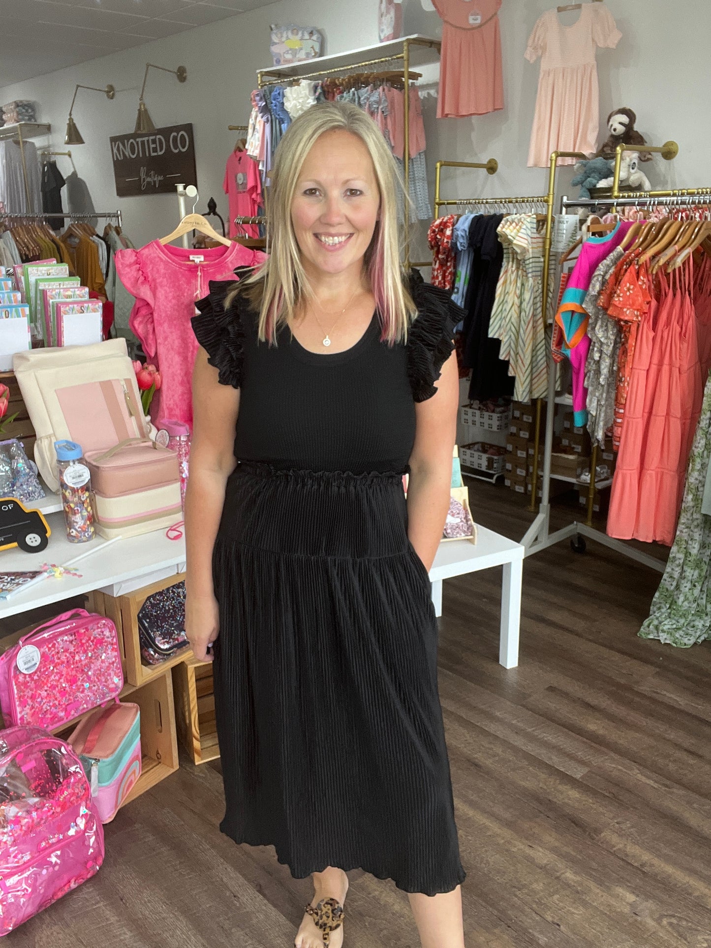 Carleigh Dress- Black