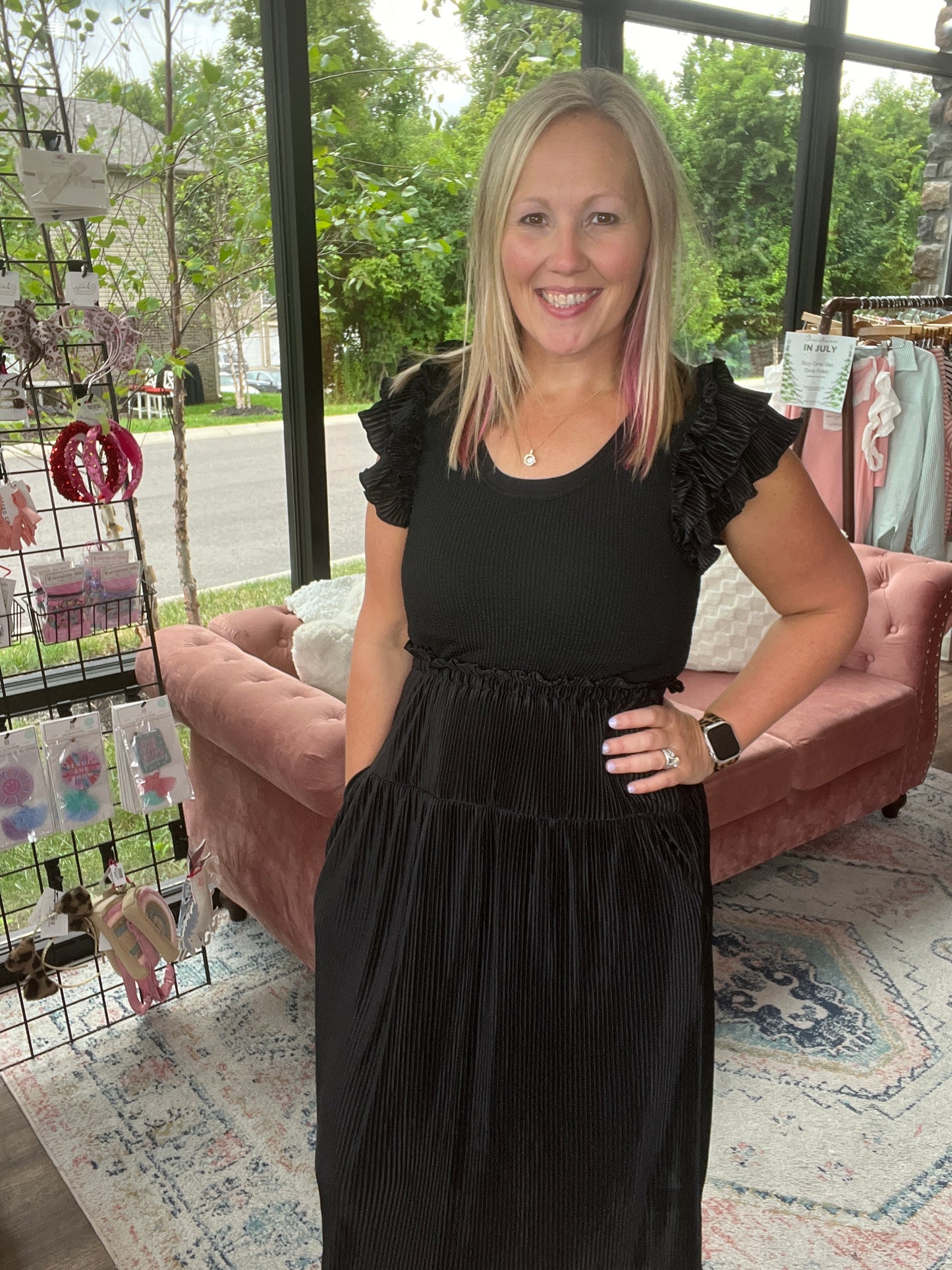Carleigh Dress- Black