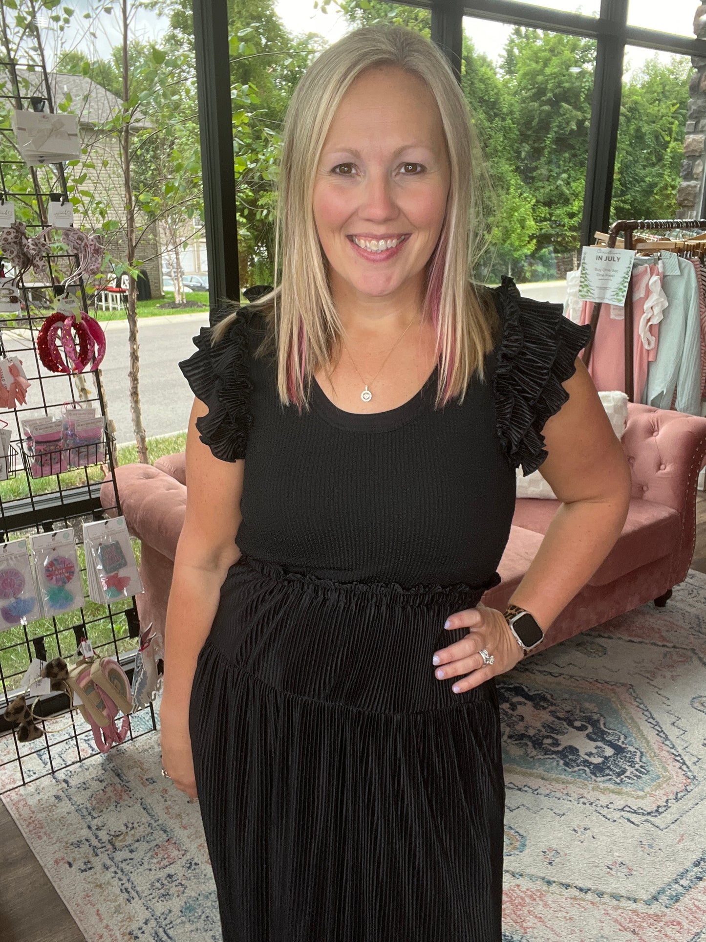 Carleigh Dress- Black