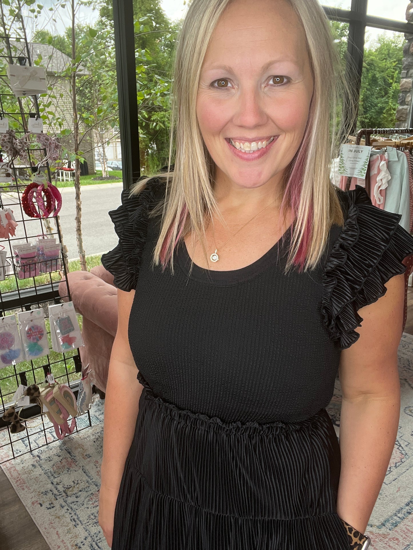 Carleigh Dress- Black