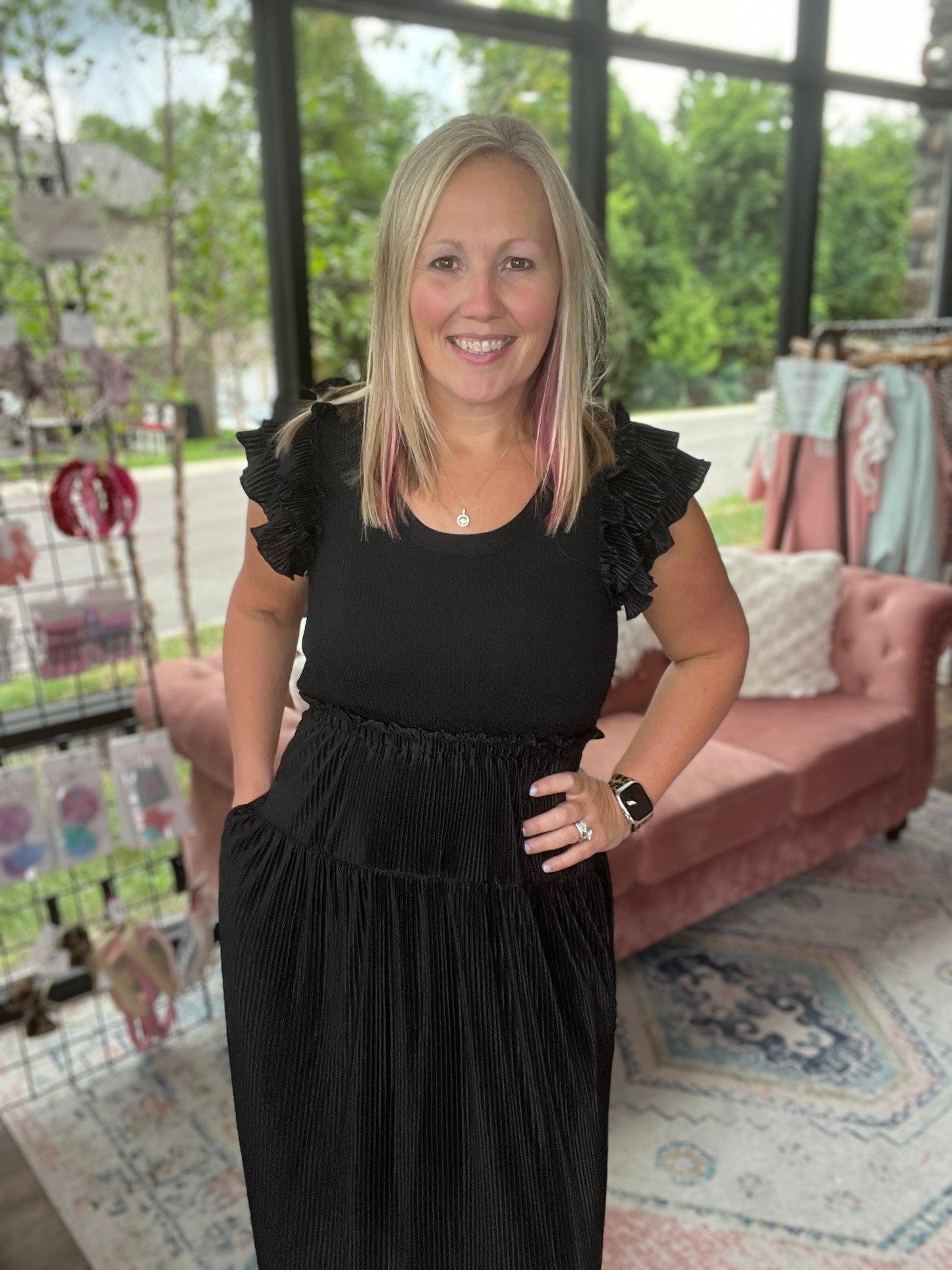 Carleigh Dress- Black