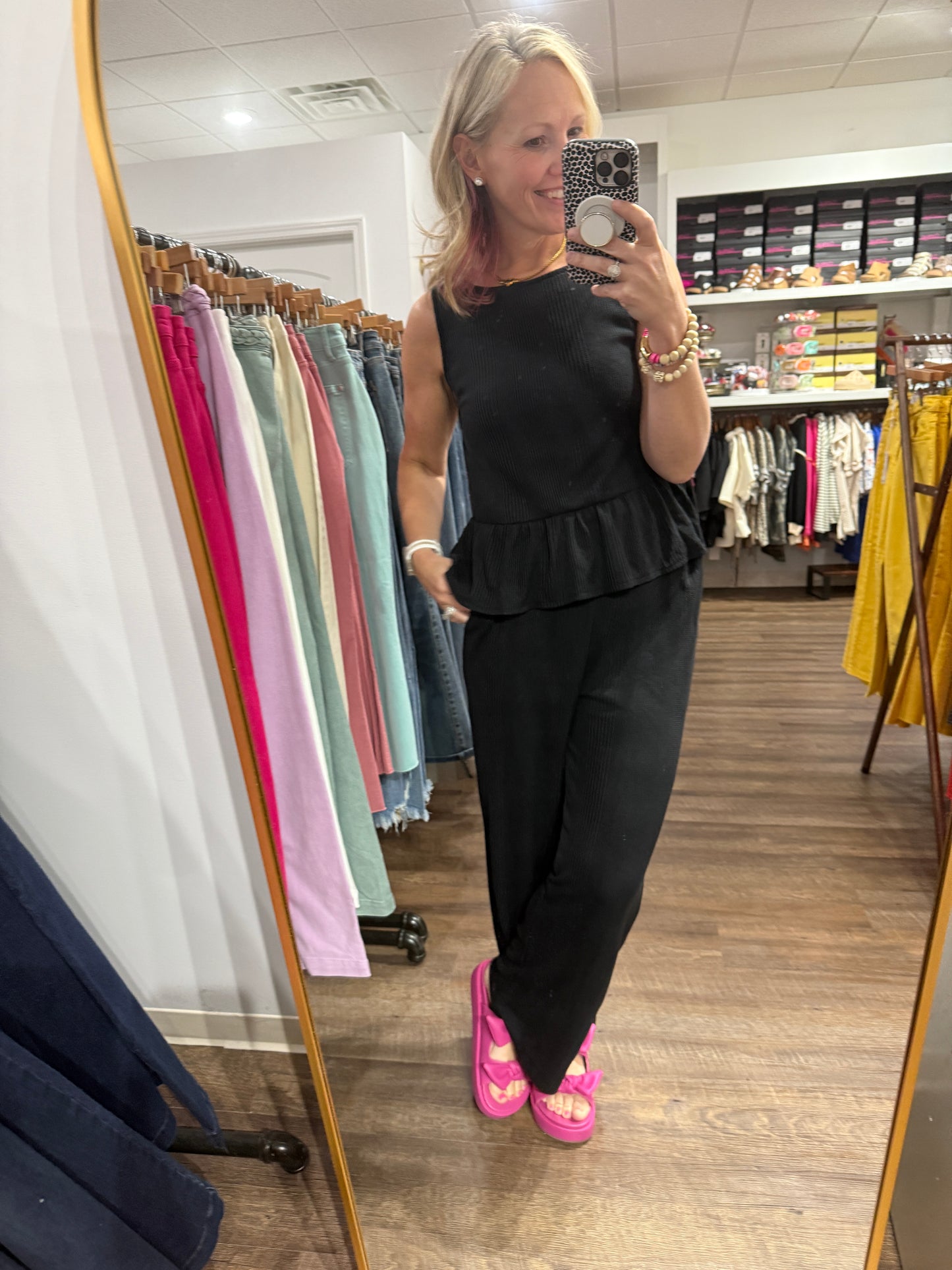 Love At First Set- Black