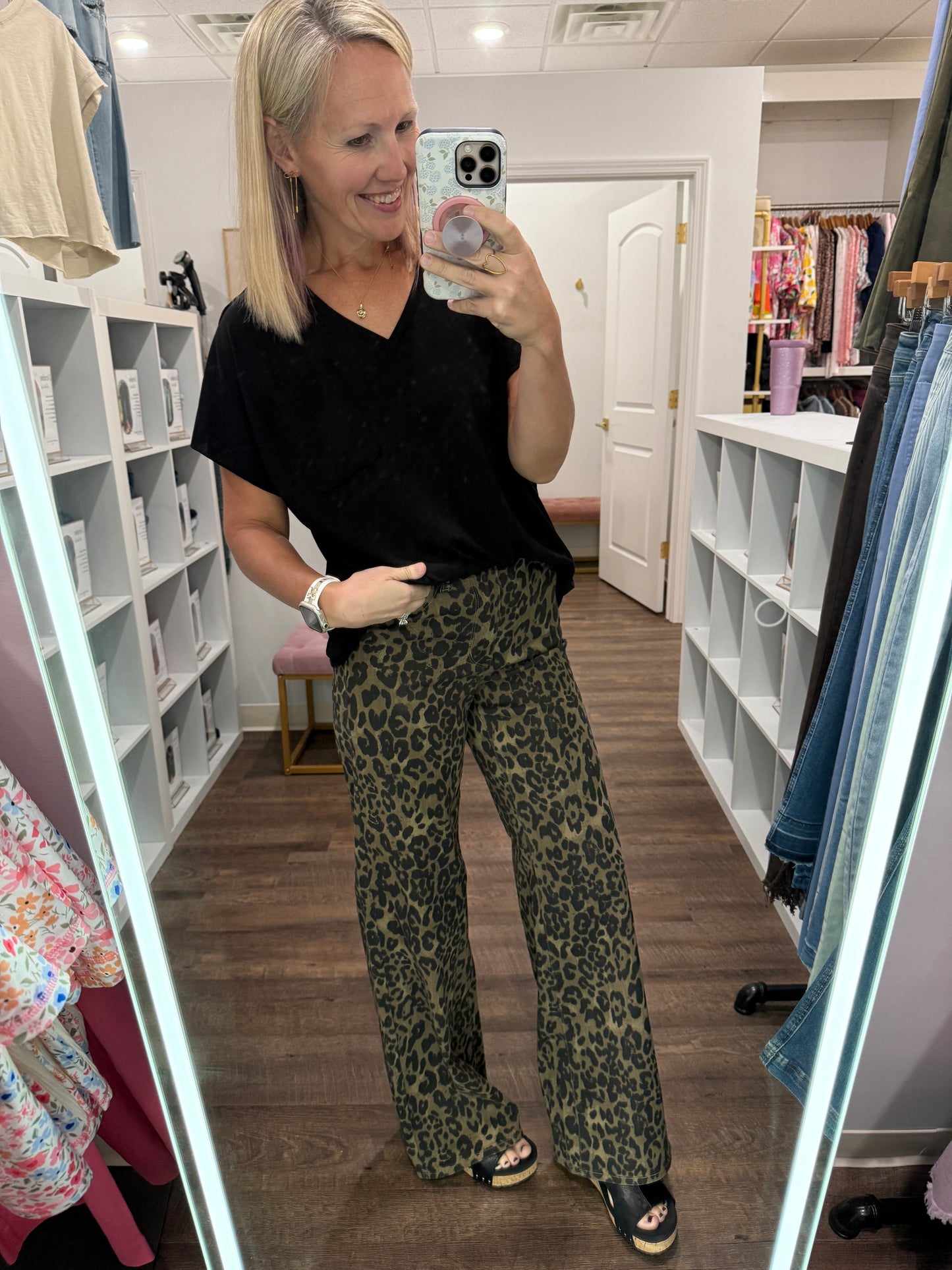 JB Leopard Luxe Jean
