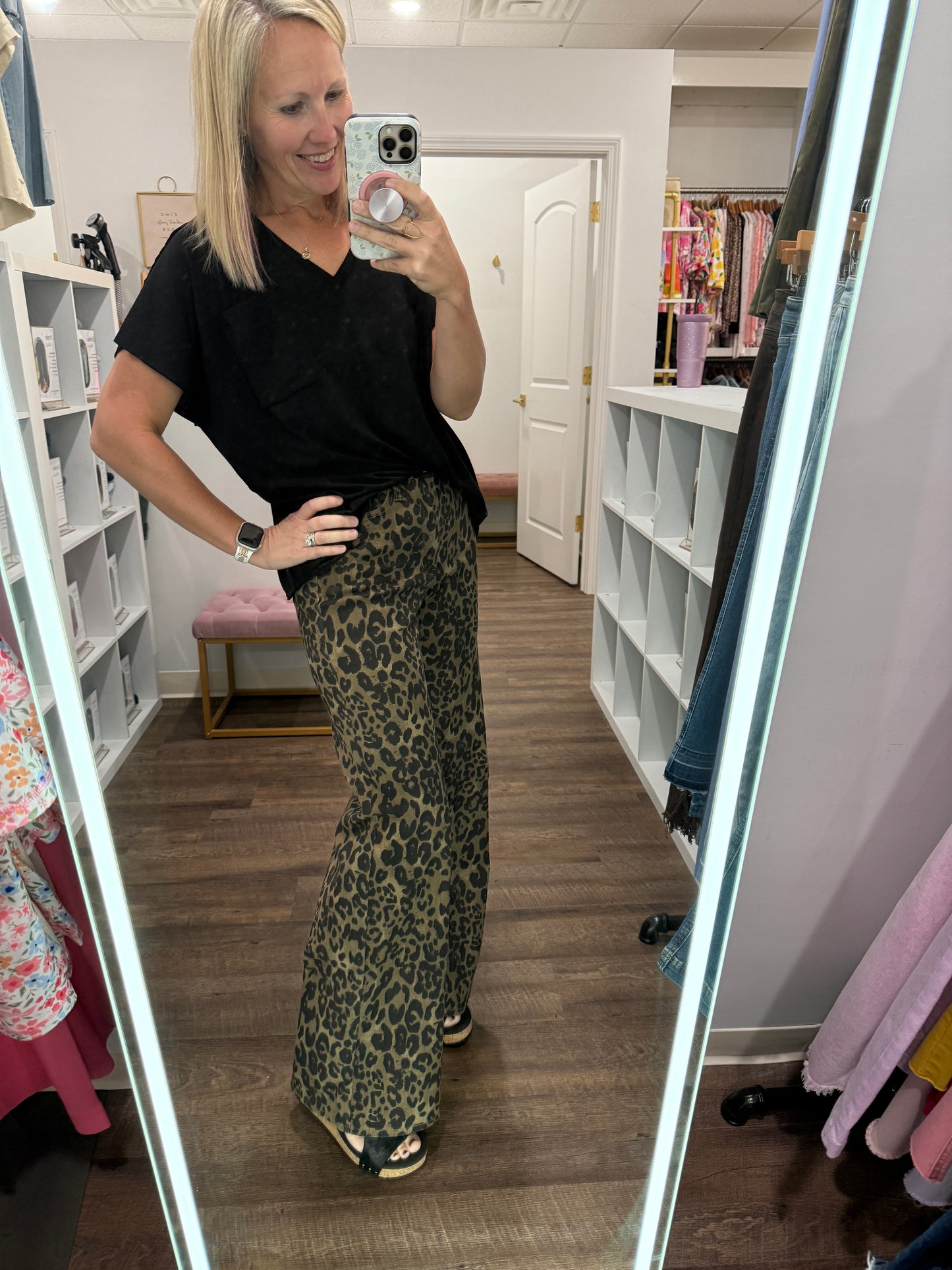 JB Leopard Luxe Jean