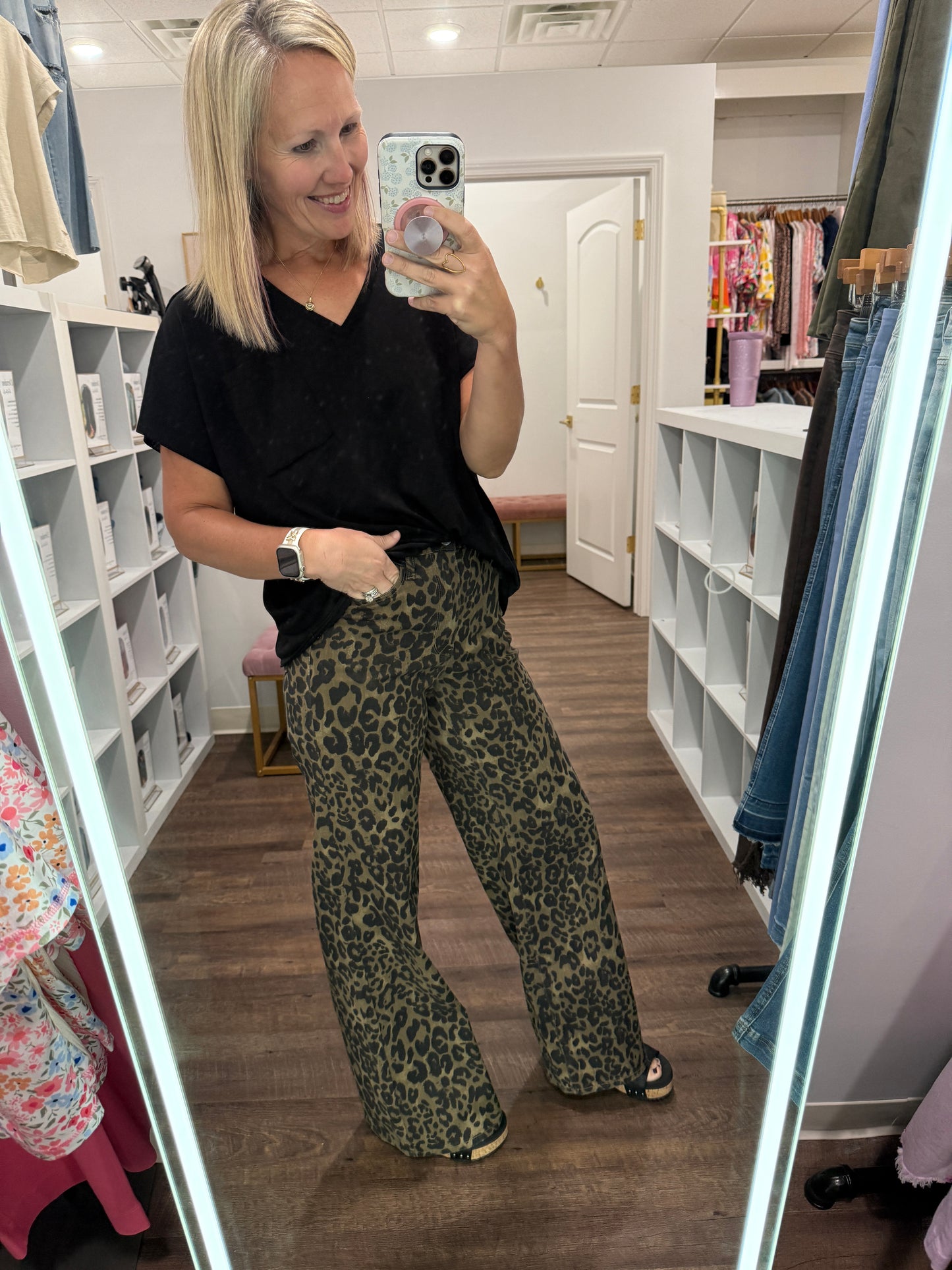 JB Leopard Luxe Jean