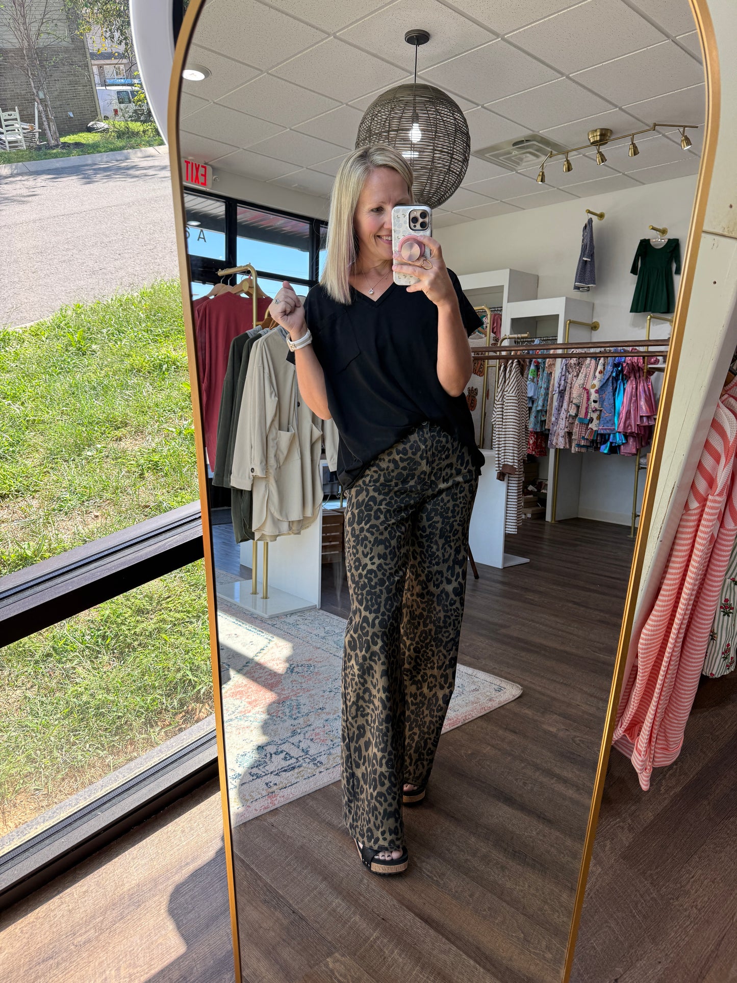 JB Leopard Luxe Jean