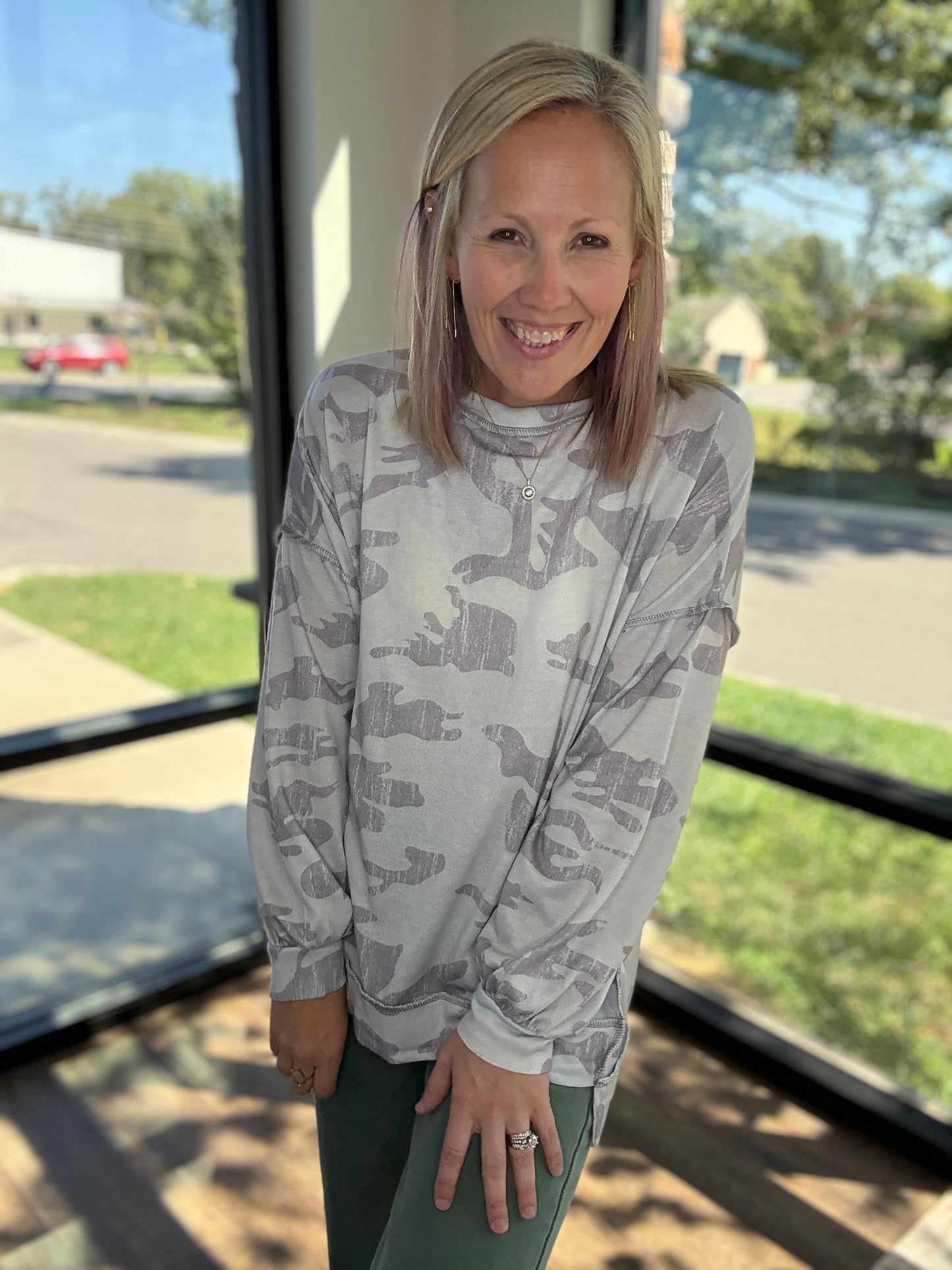 City Camo Tunic