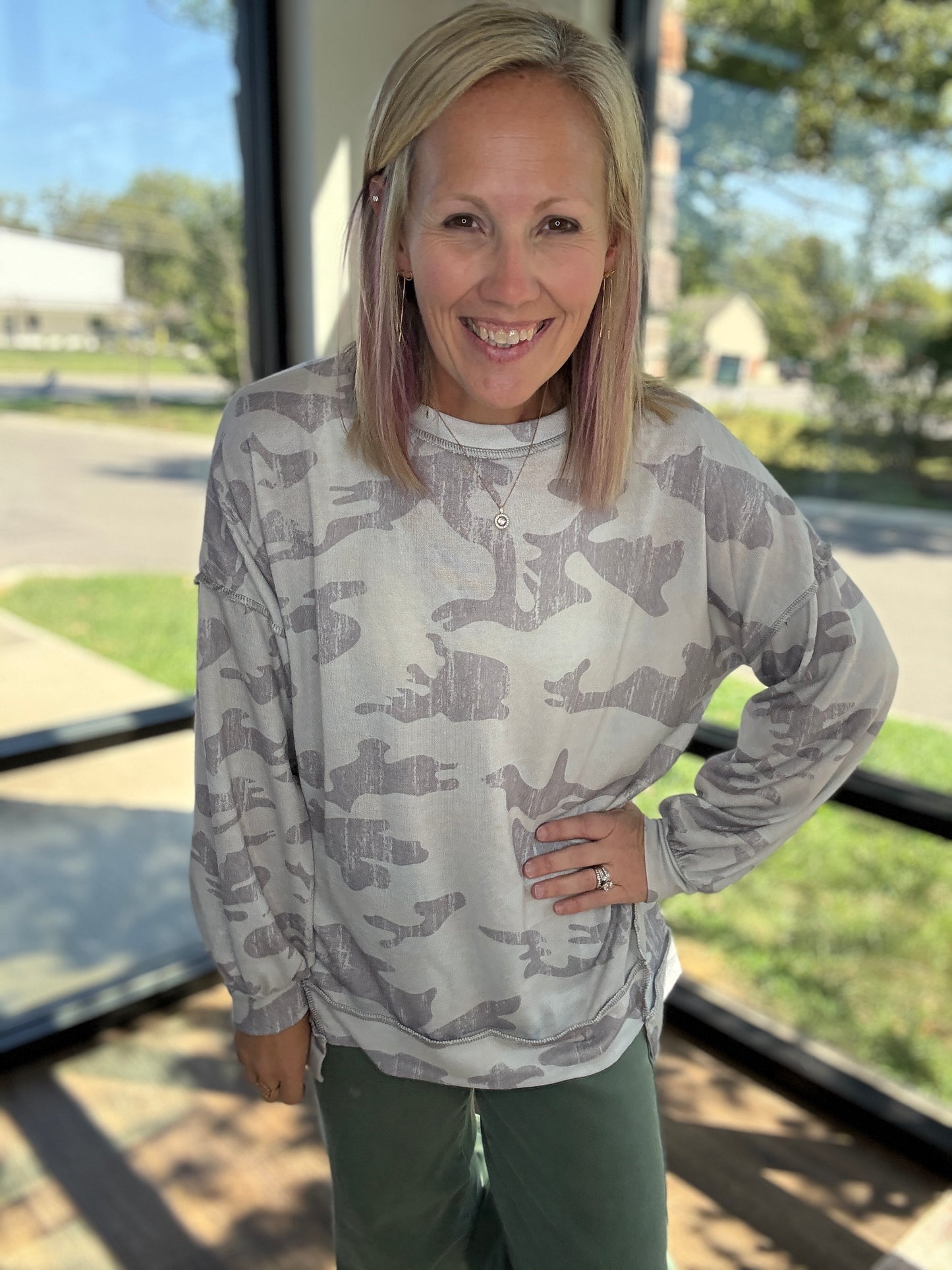 City Camo Tunic