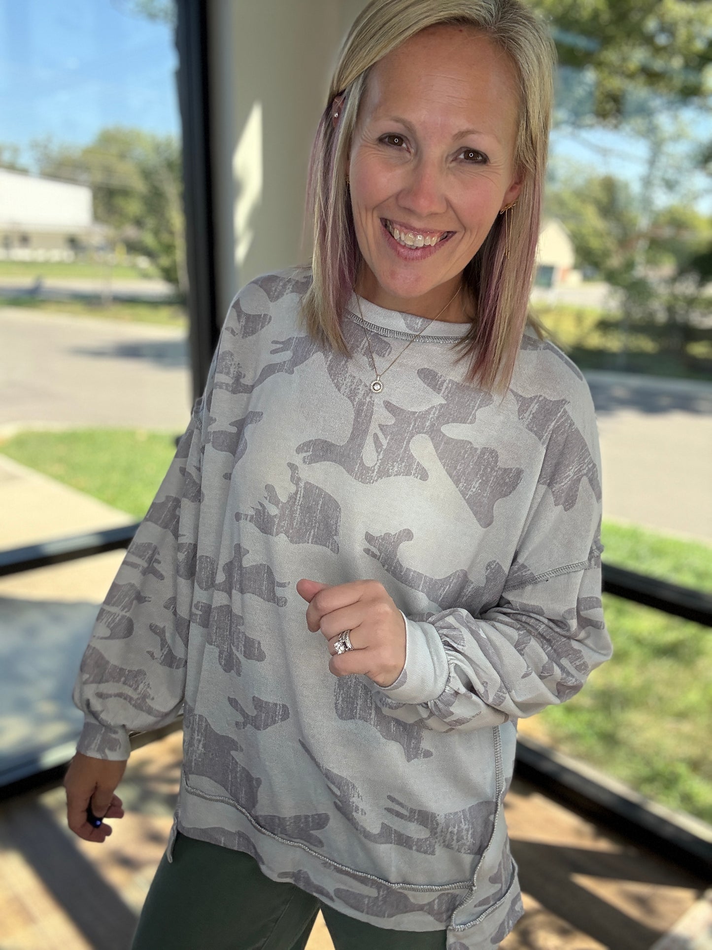 City Camo Tunic