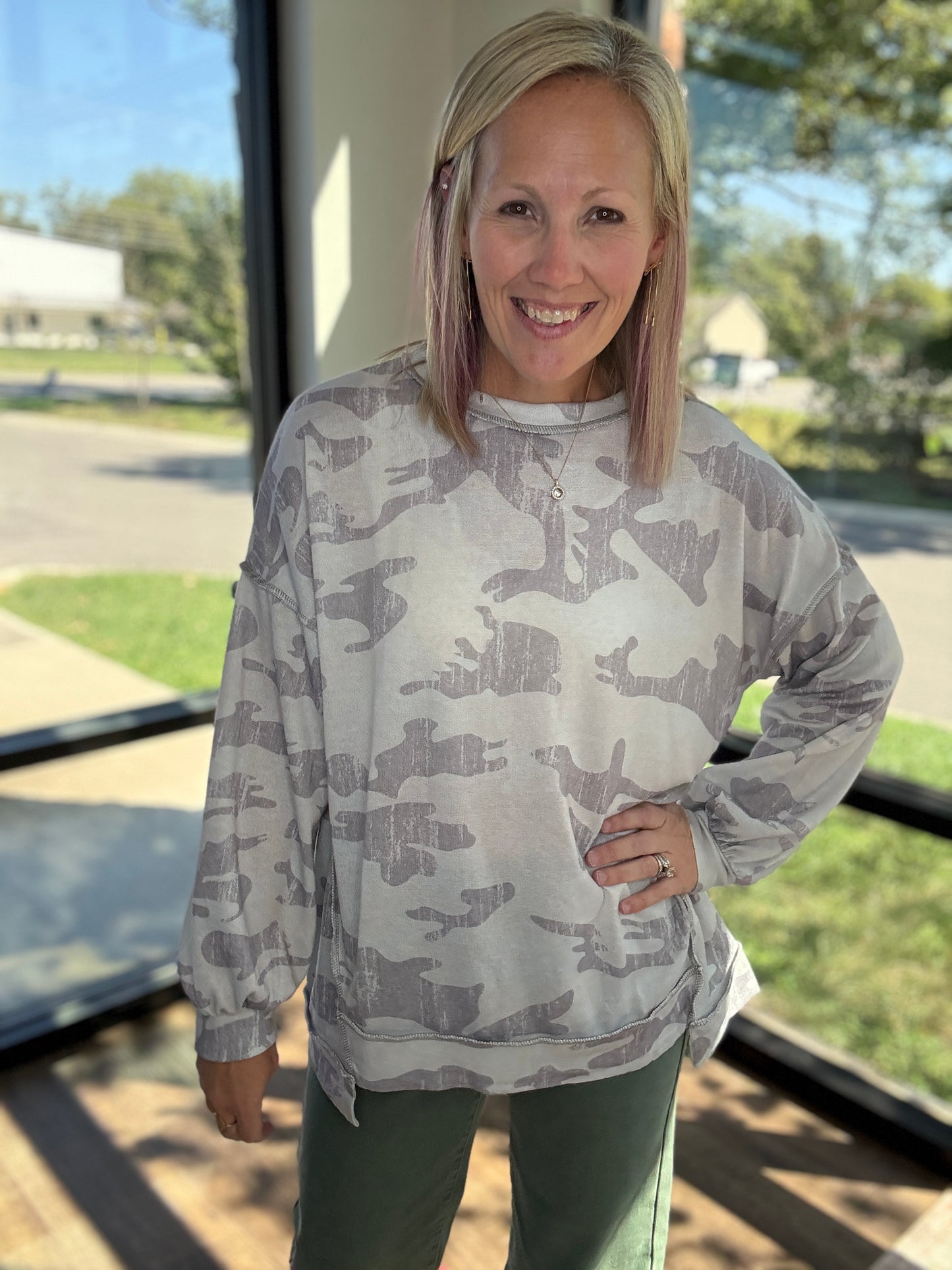 City Camo Tunic