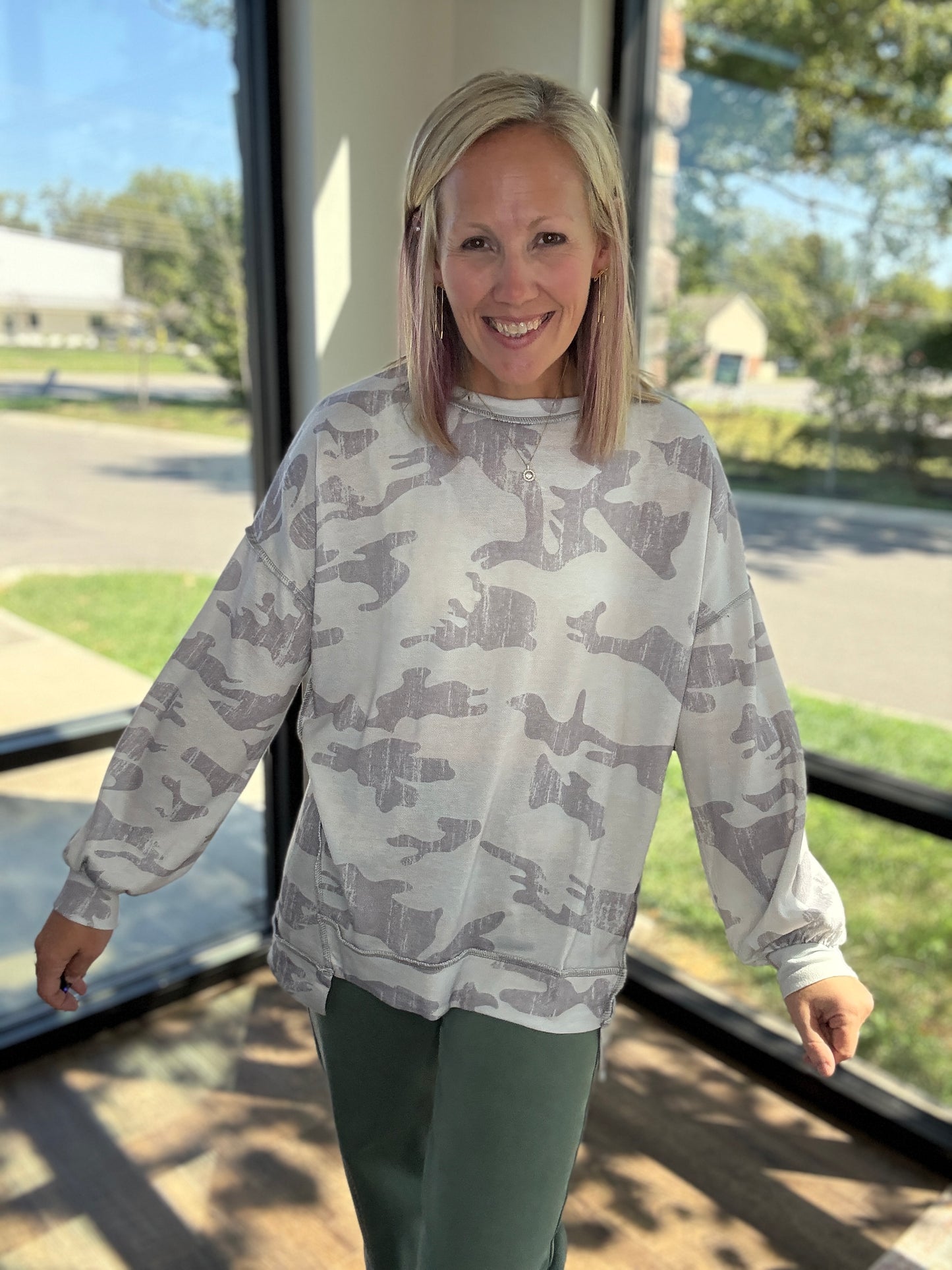 City Camo Tunic