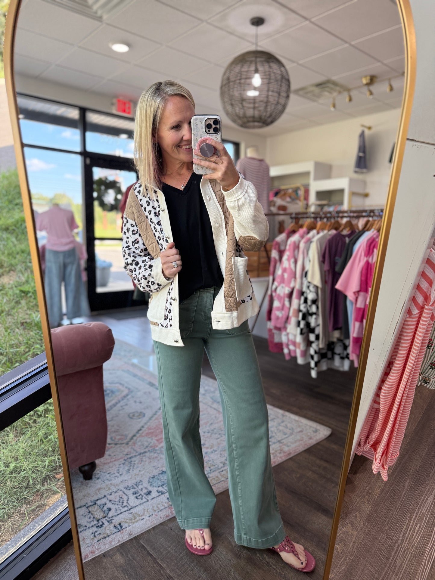 Wild & Waffle Leopard Jacket