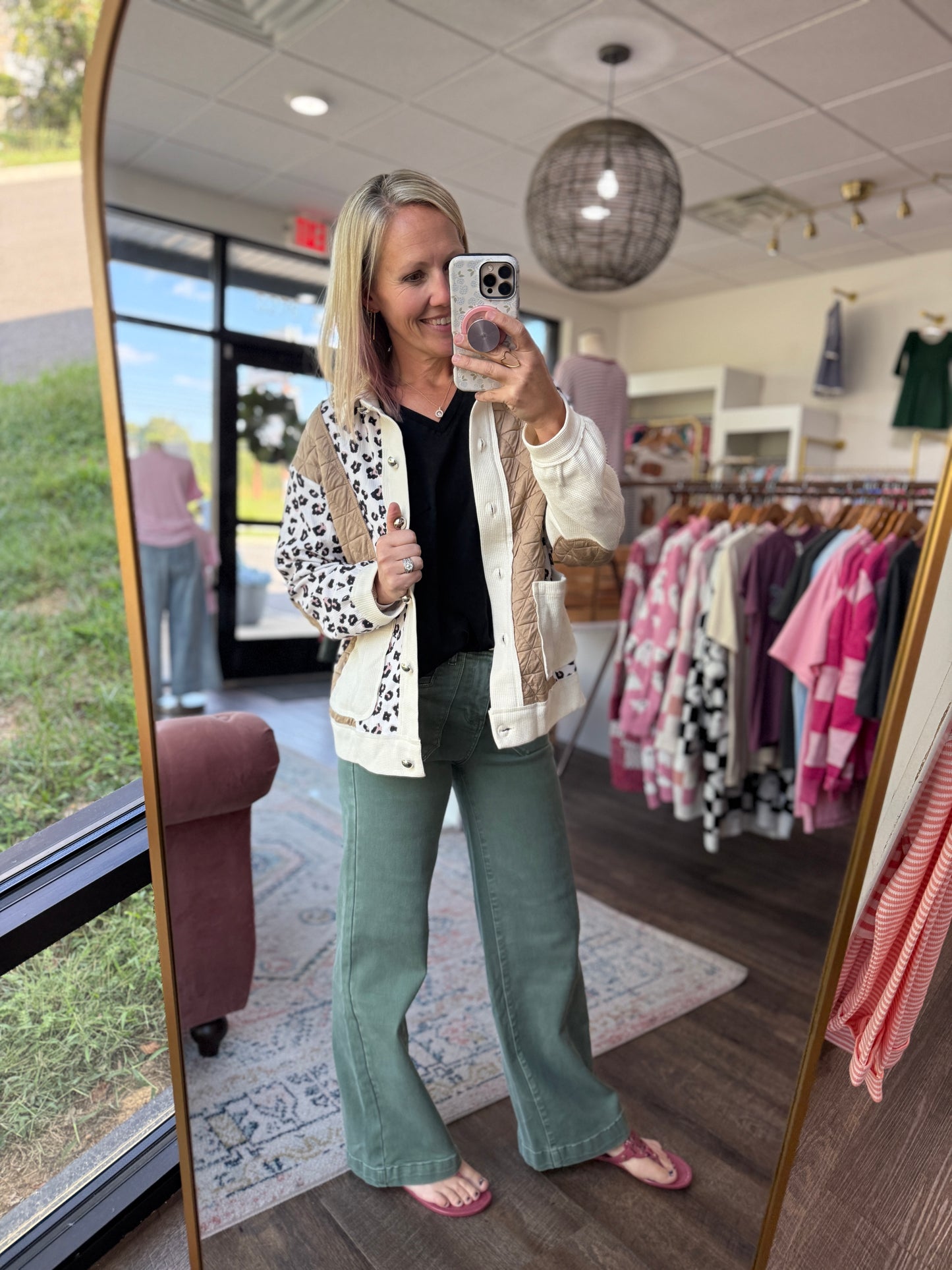 Wild & Waffle Leopard Jacket