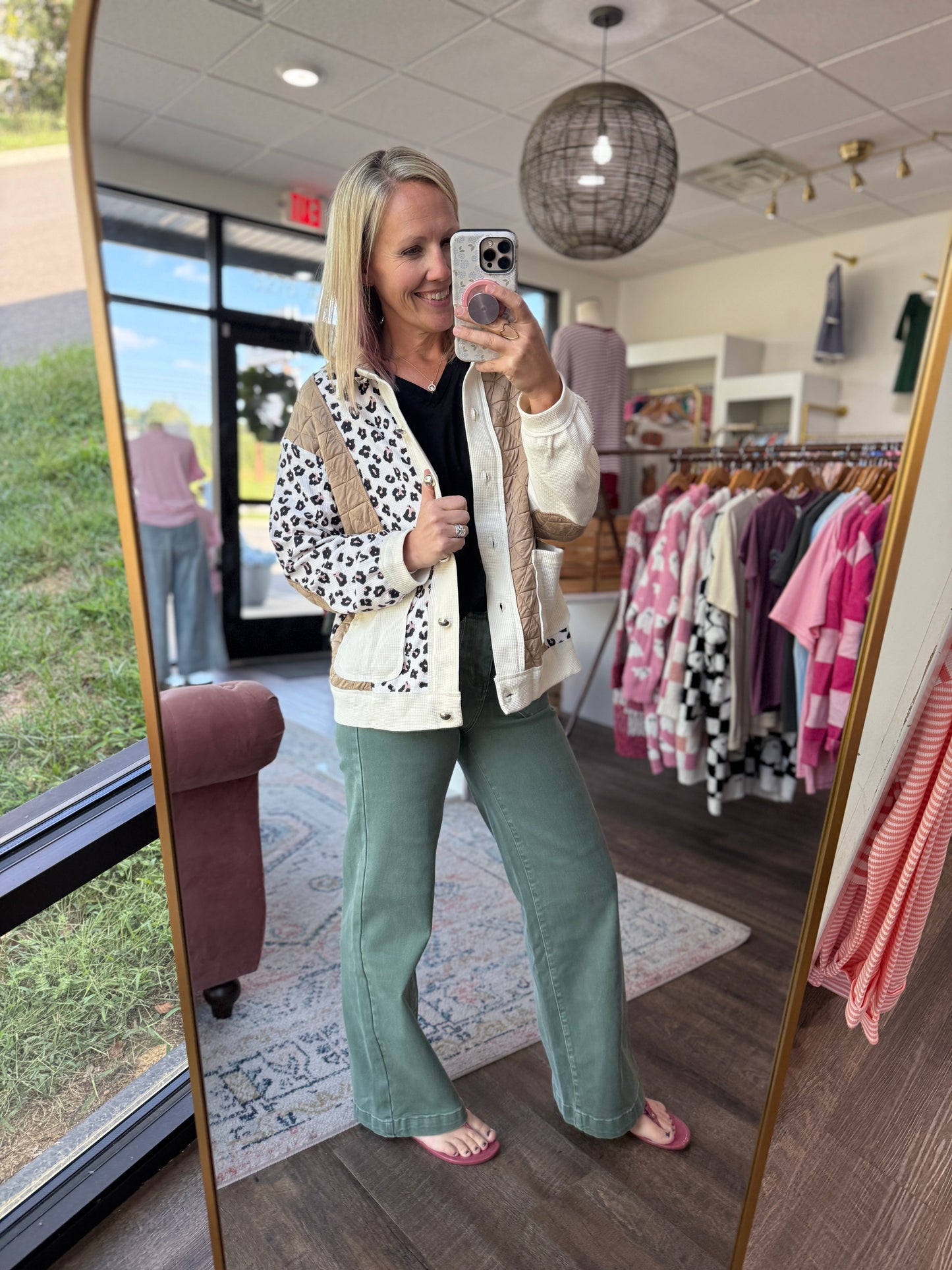 Wild & Waffle Leopard Jacket