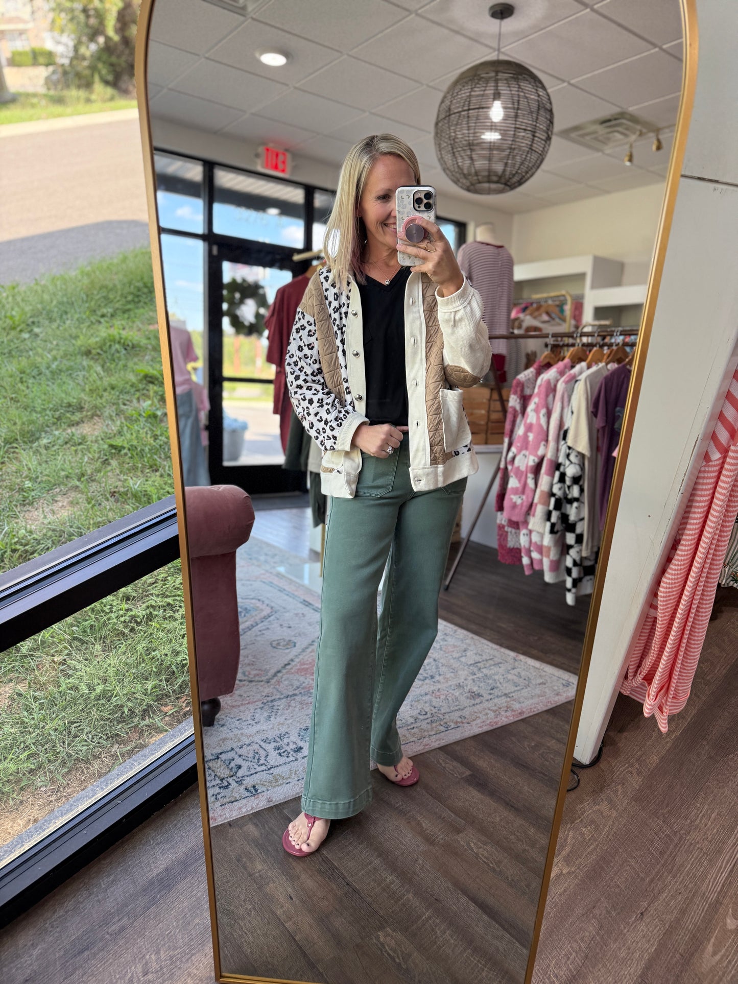 Wild & Waffle Leopard Jacket