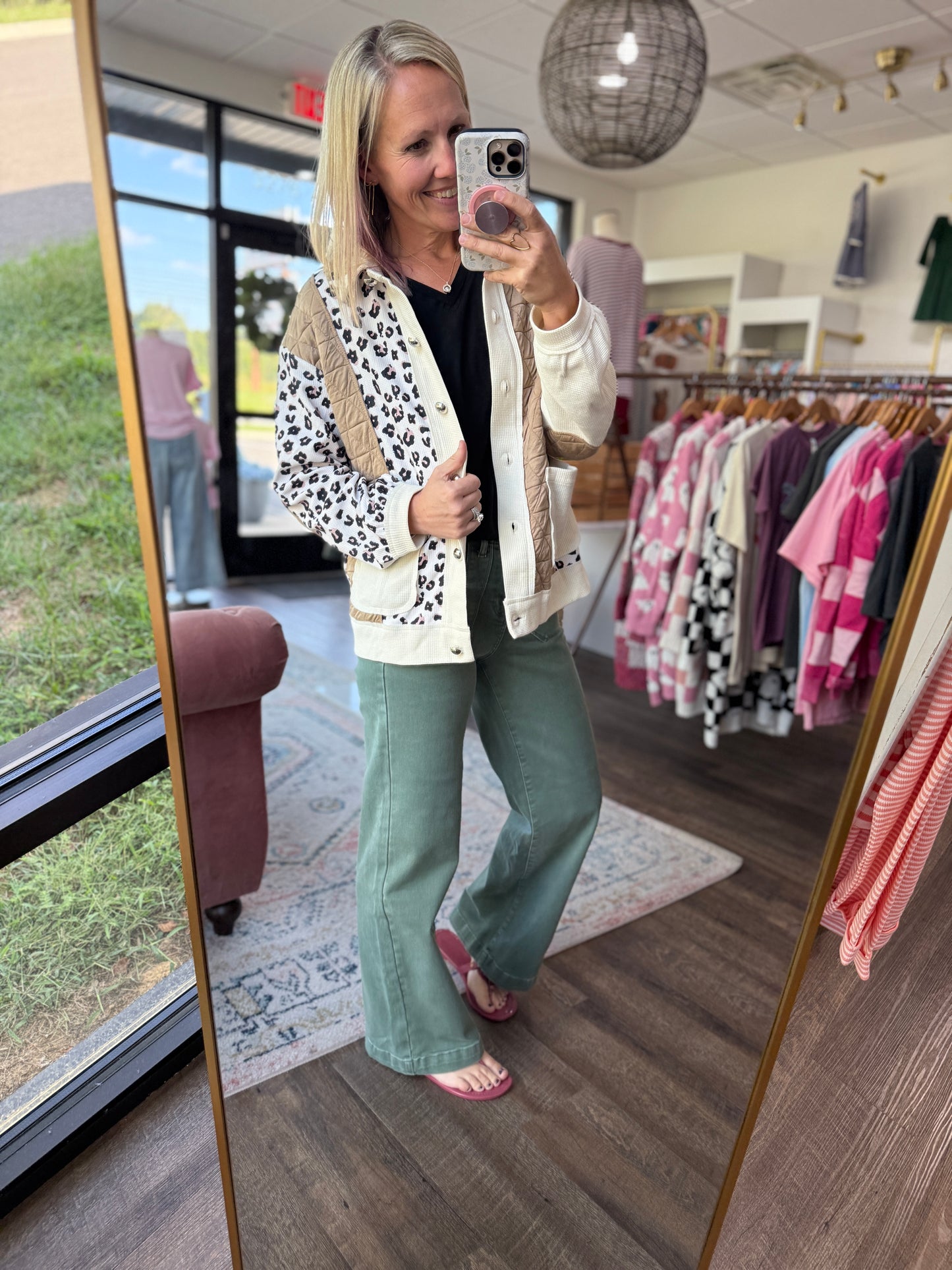 Wild & Waffle Leopard Jacket