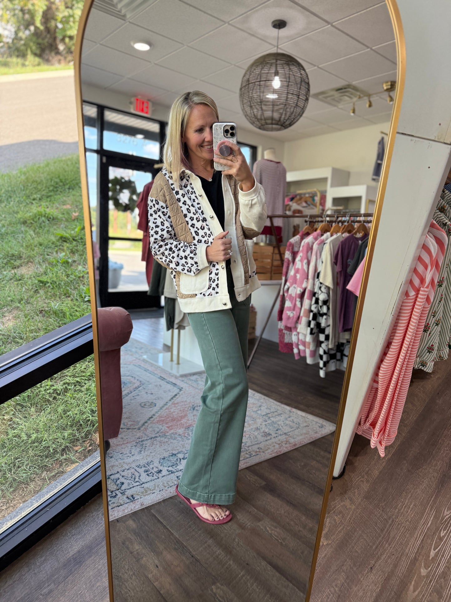 Wild & Waffle Leopard Jacket
