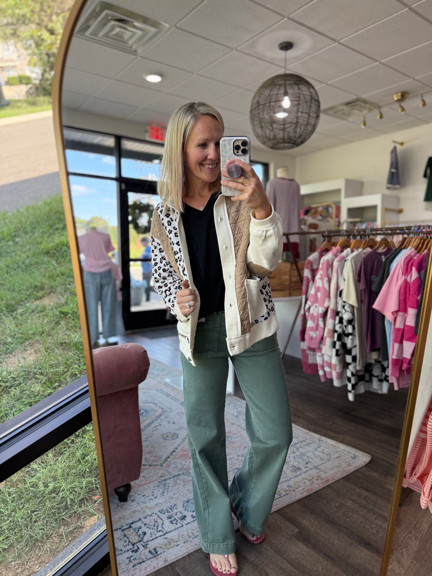 Wild & Waffle Leopard Jacket