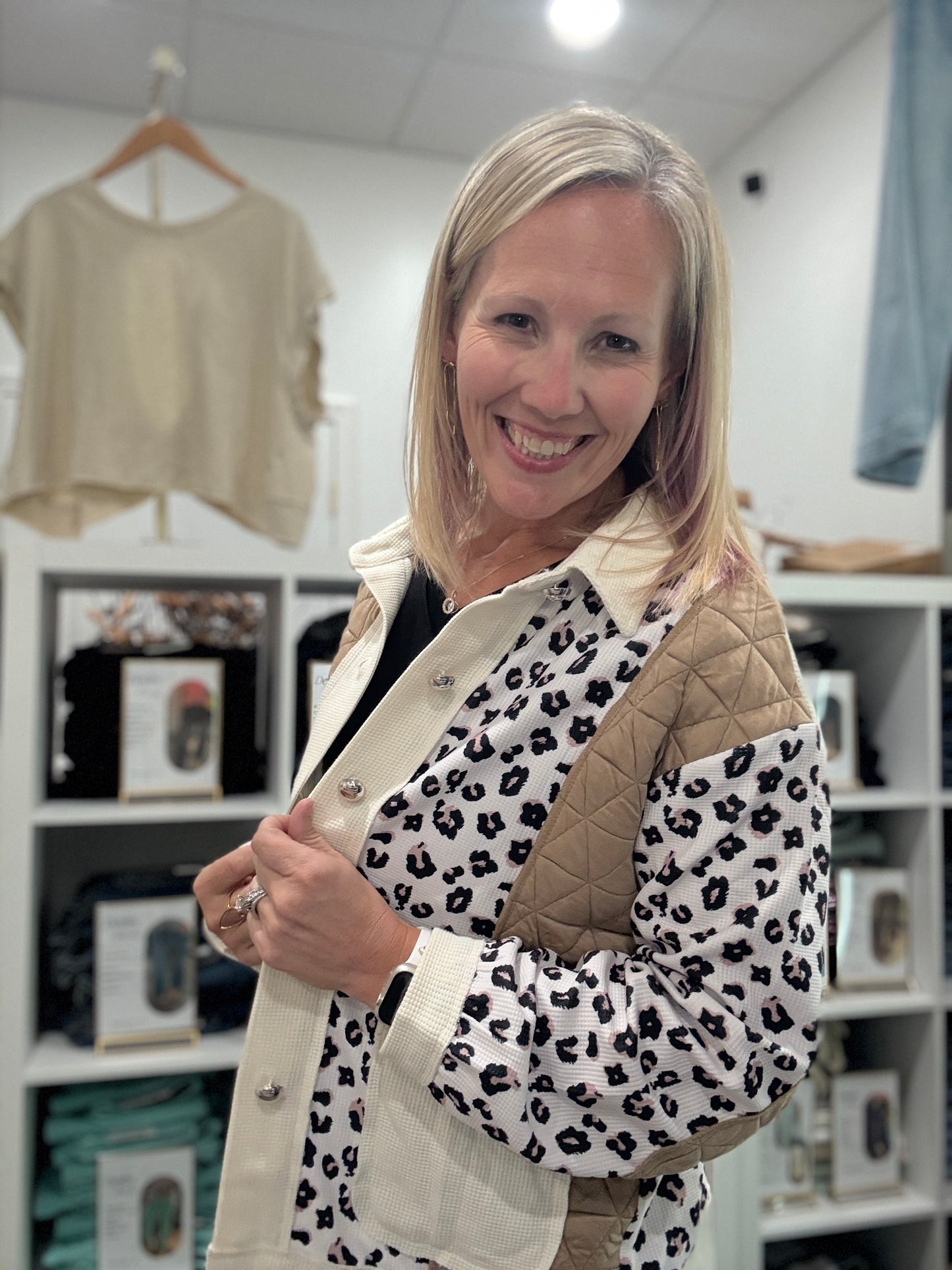 Wild & Waffle Leopard Jacket