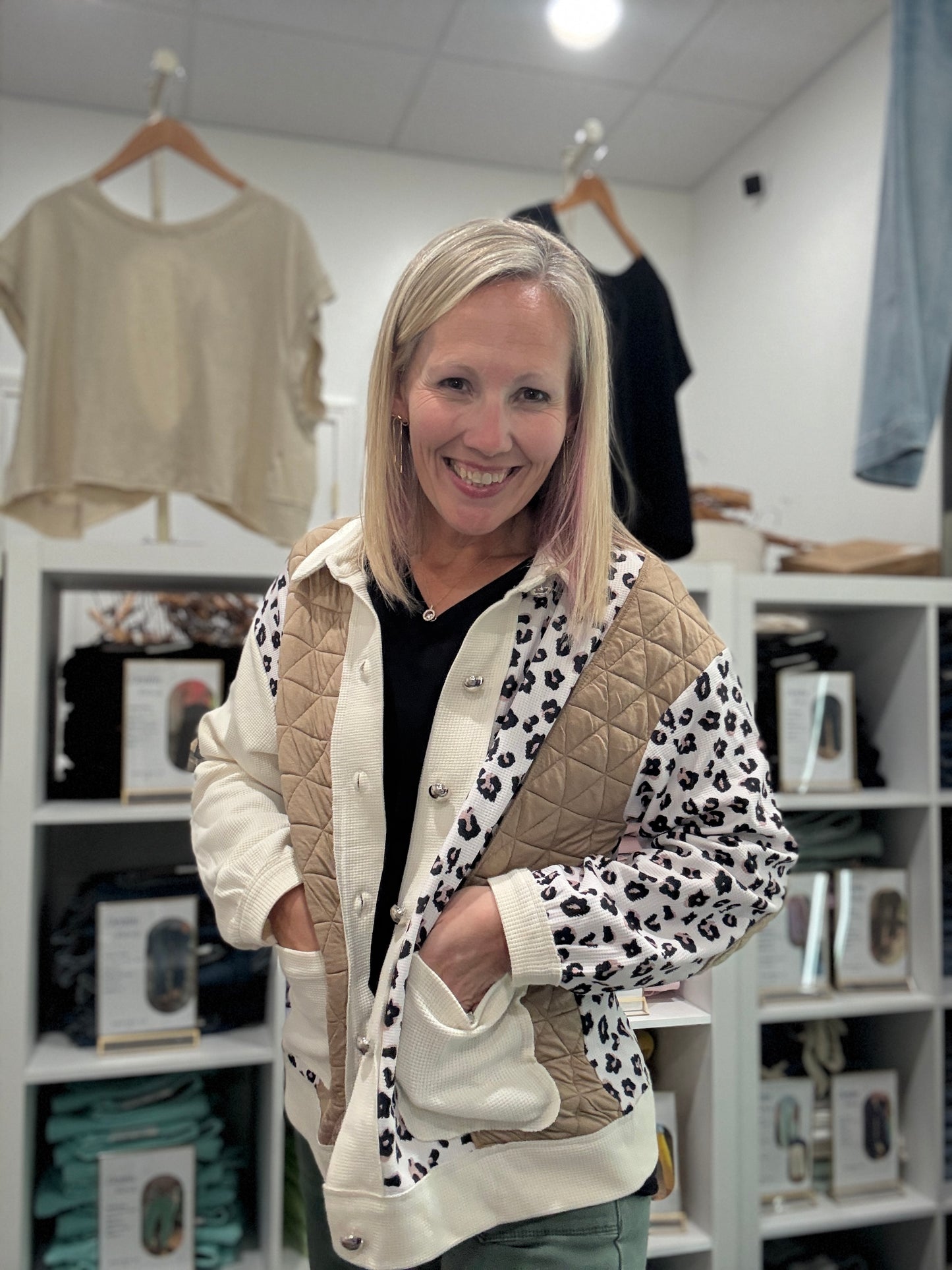 Wild & Waffle Leopard Jacket