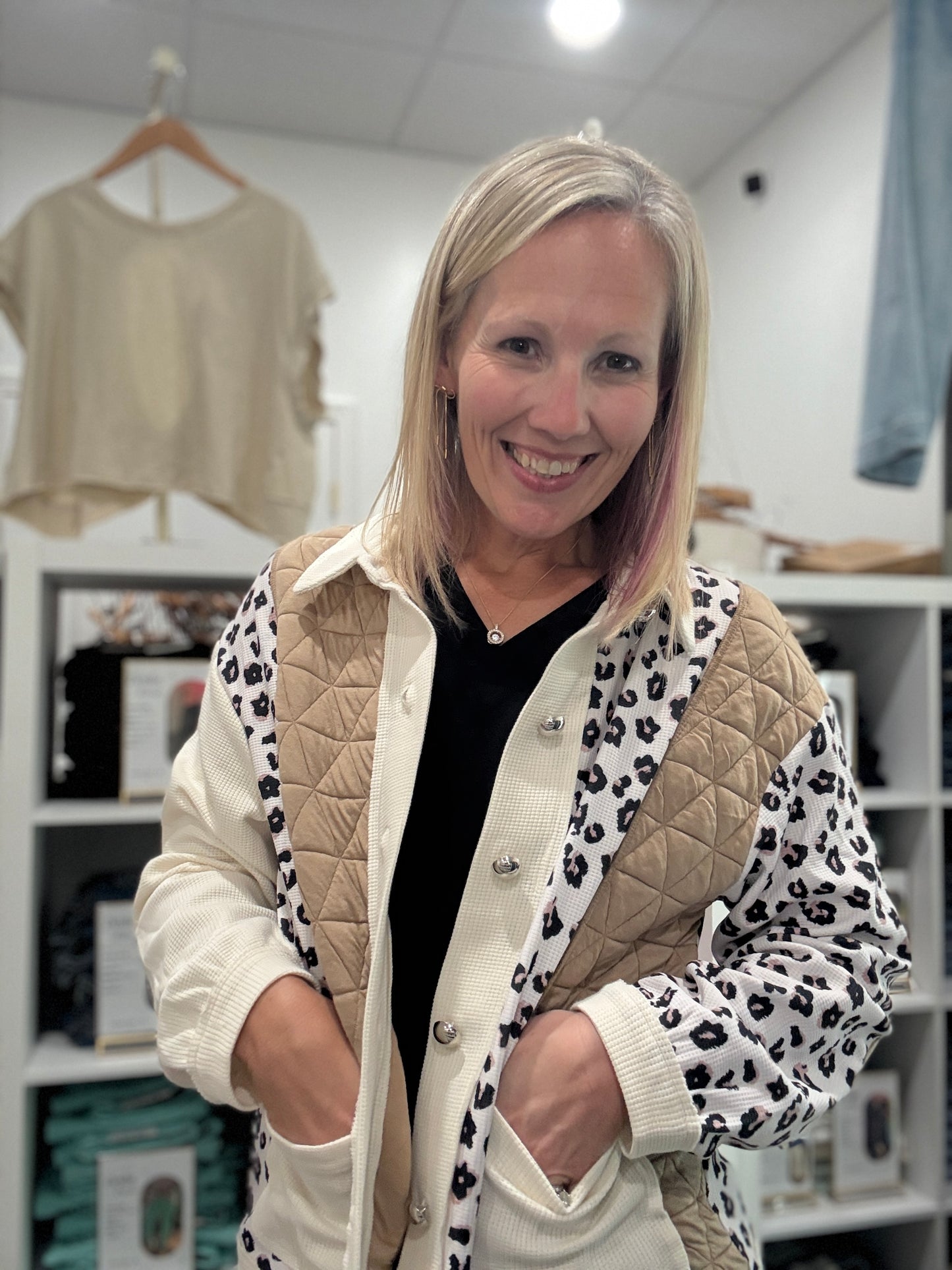 Wild & Waffle Leopard Jacket