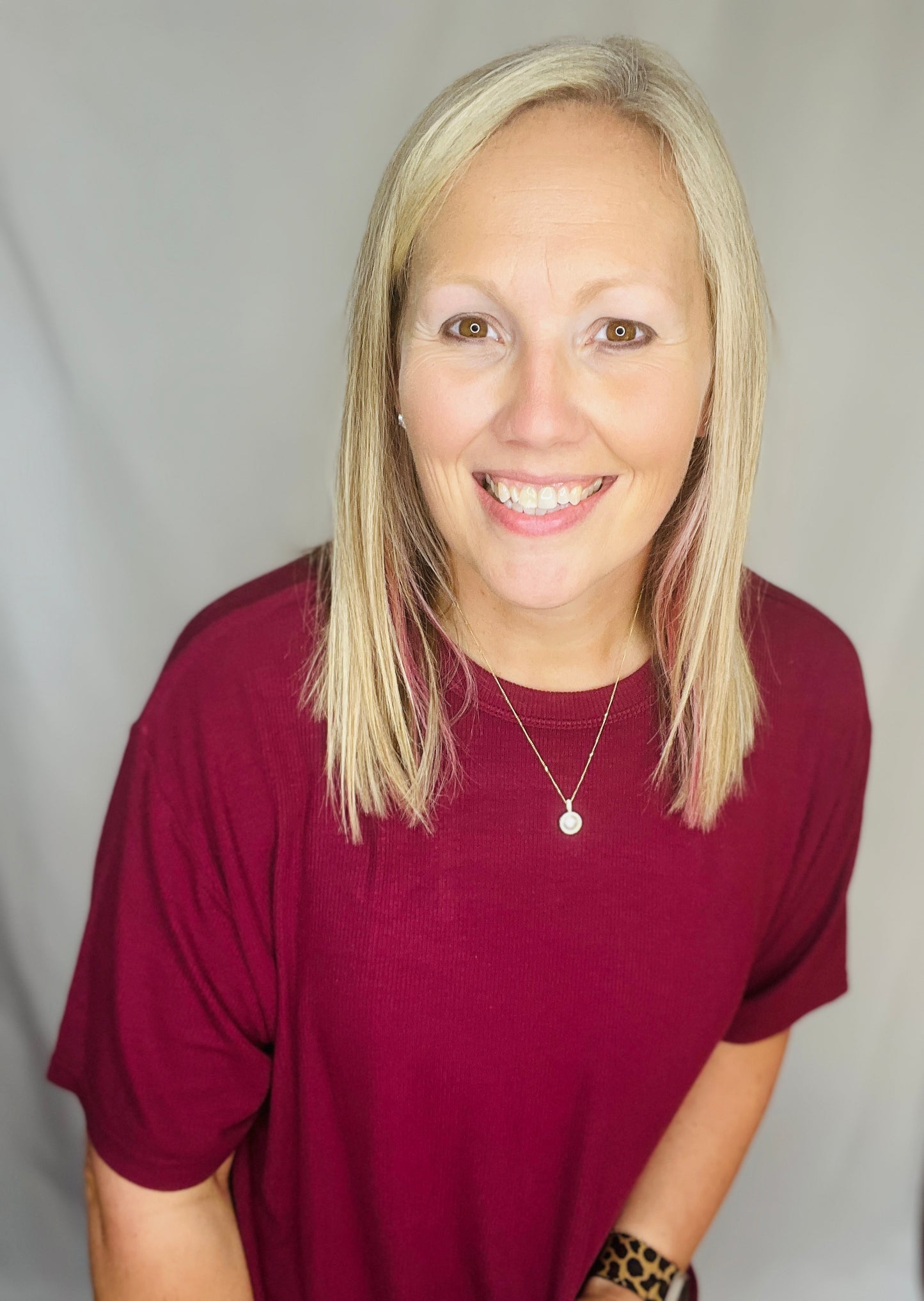 24/7 Ribbed Set-Maroon