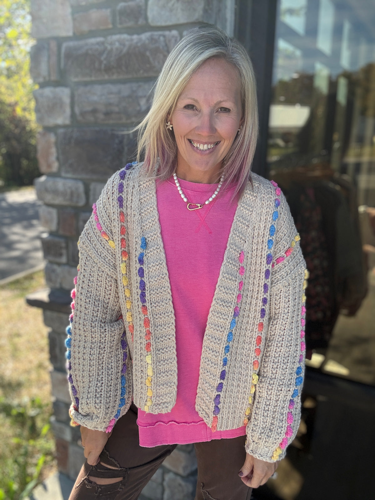 Pop Of Happy Cardigan