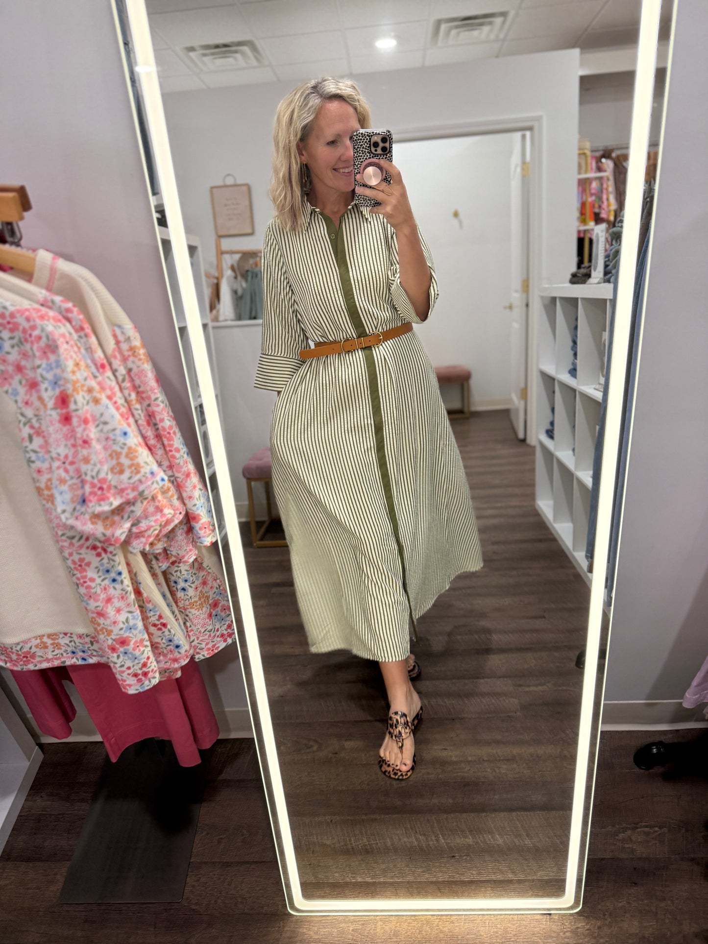 Olive Lane Midi Dress