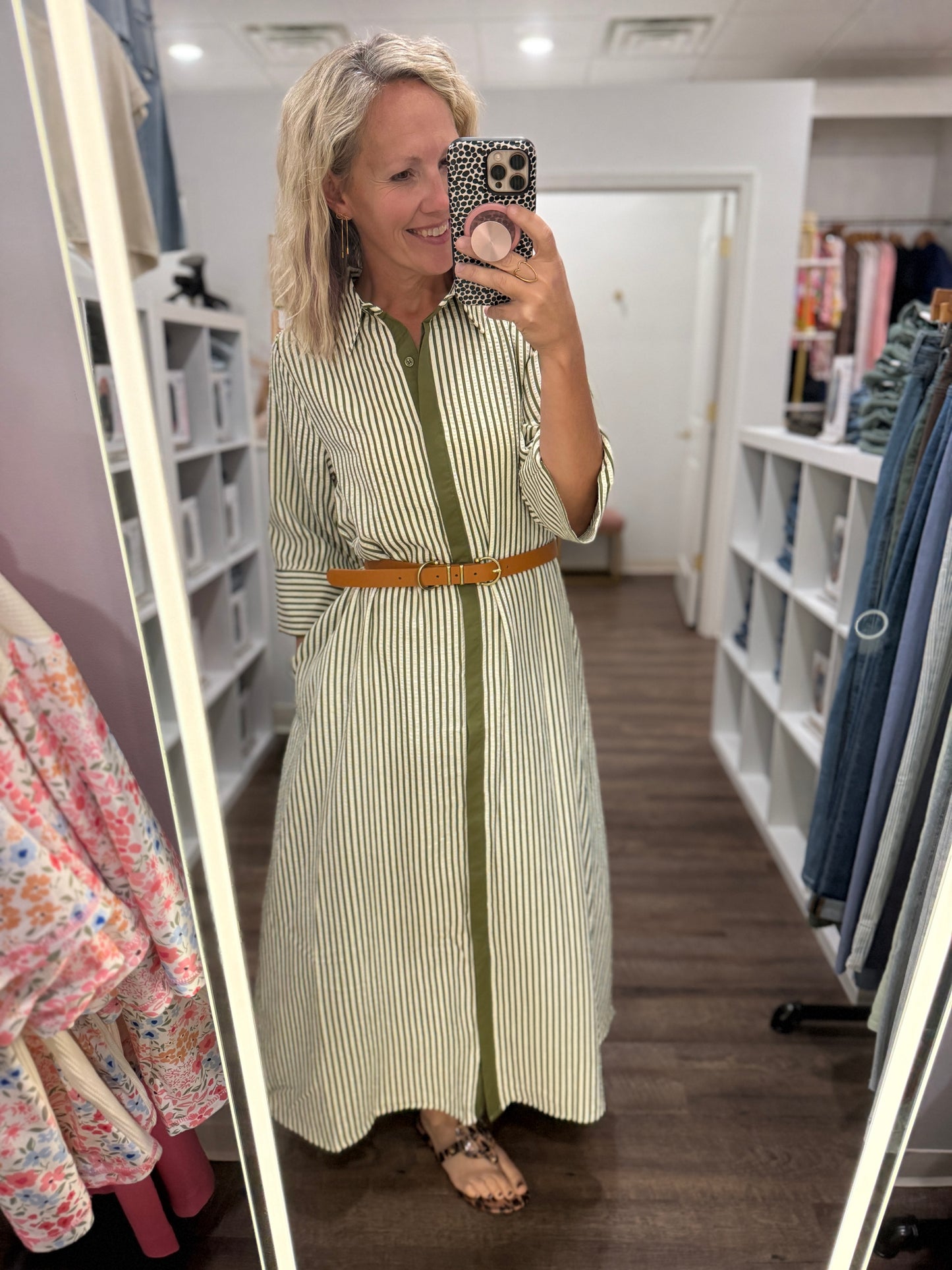 Olive Lane Midi Dress