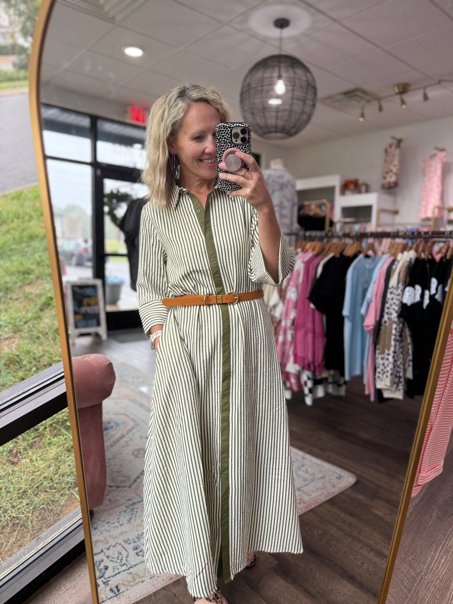 Olive Lane Midi Dress