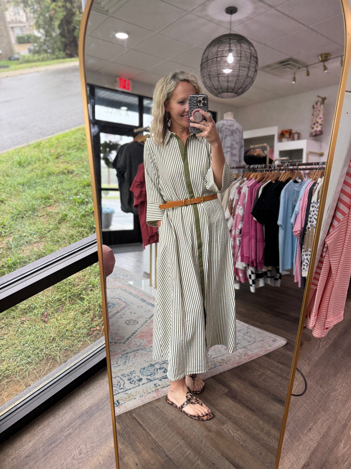 Olive Lane Midi Dress