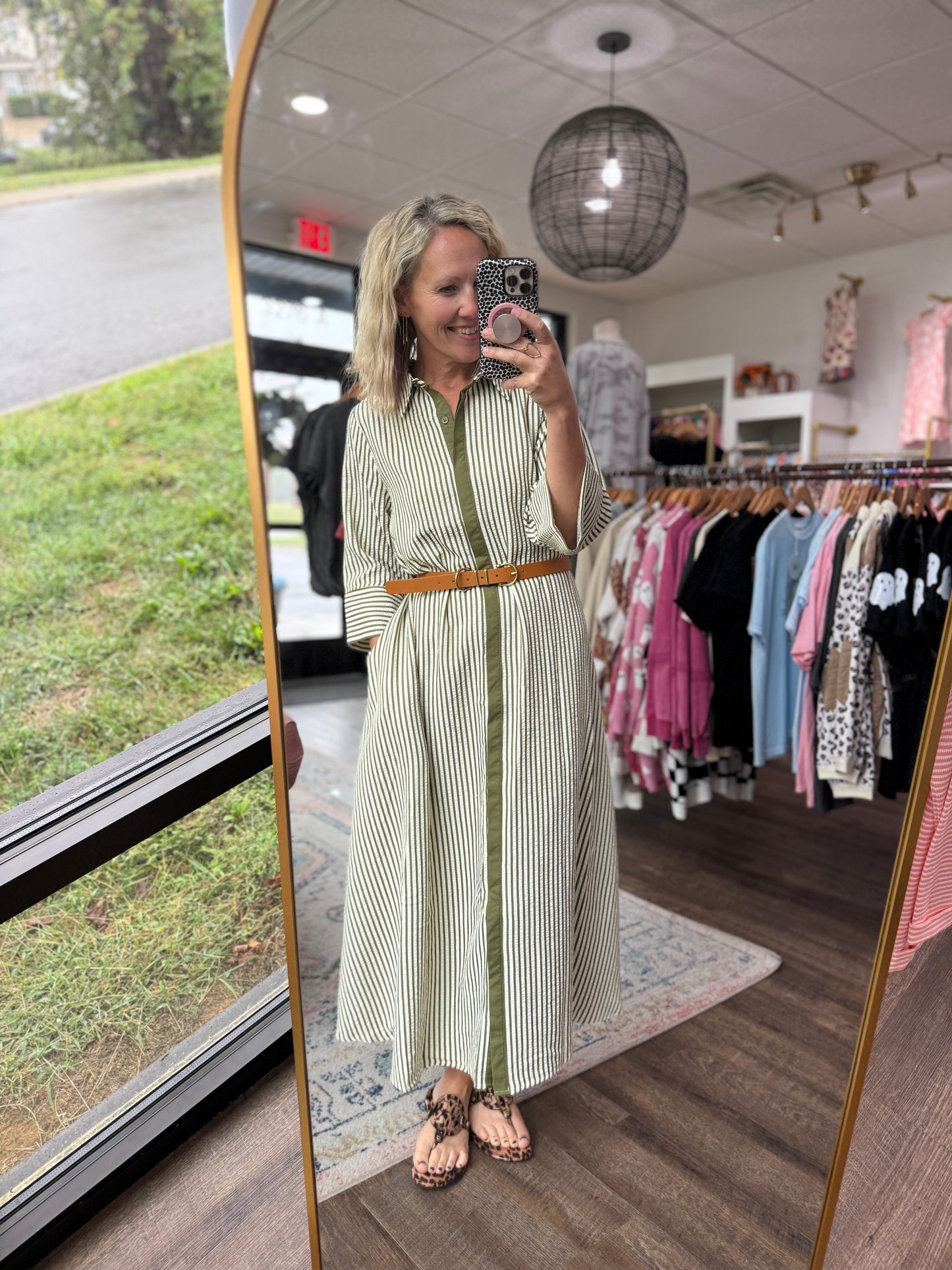Olive Lane Midi Dress