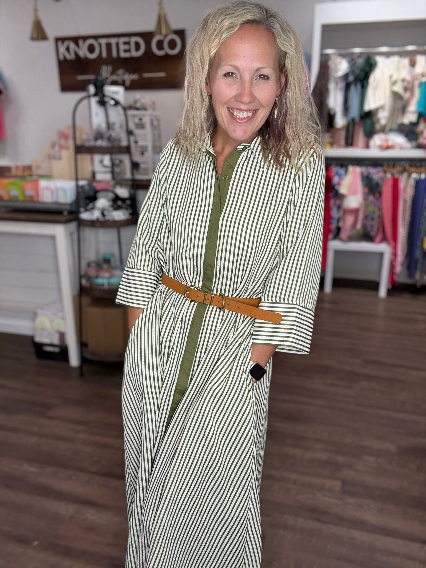 Olive Lane Midi Dress